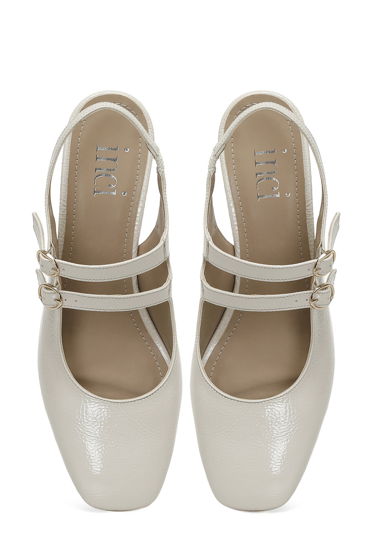 INCI SILVIA 5FX Bej Kadın Topuklu Ayakkabı - Görsel 5