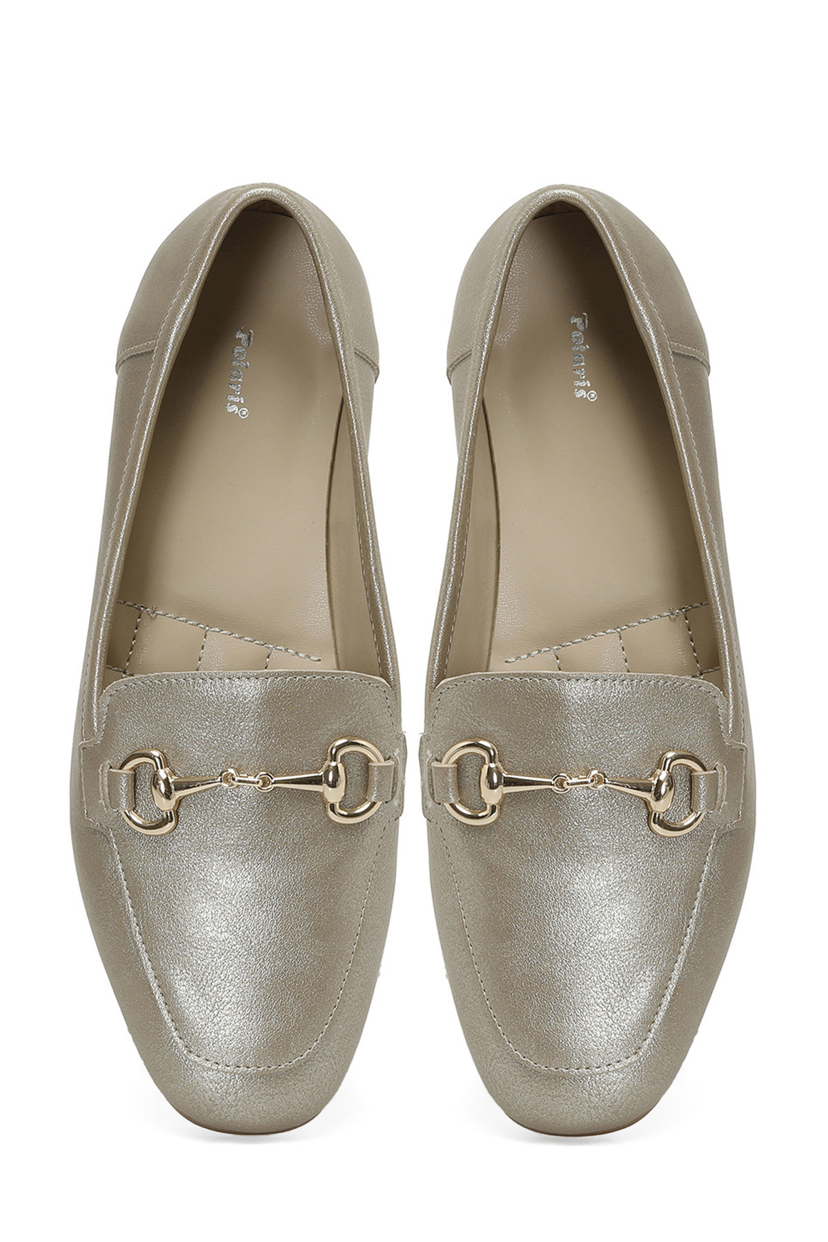 323016.Z 5FX Altın Kadın Loafer - Görsel 5