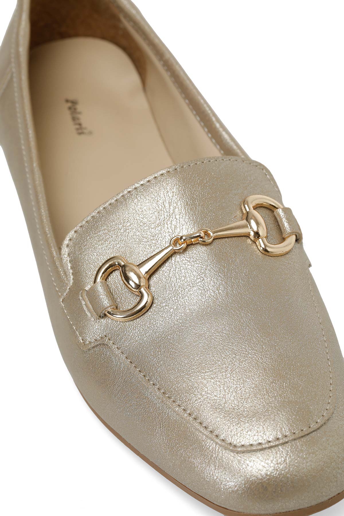 323016.Z 5FX Altın Kadın Loafer - Görsel 8