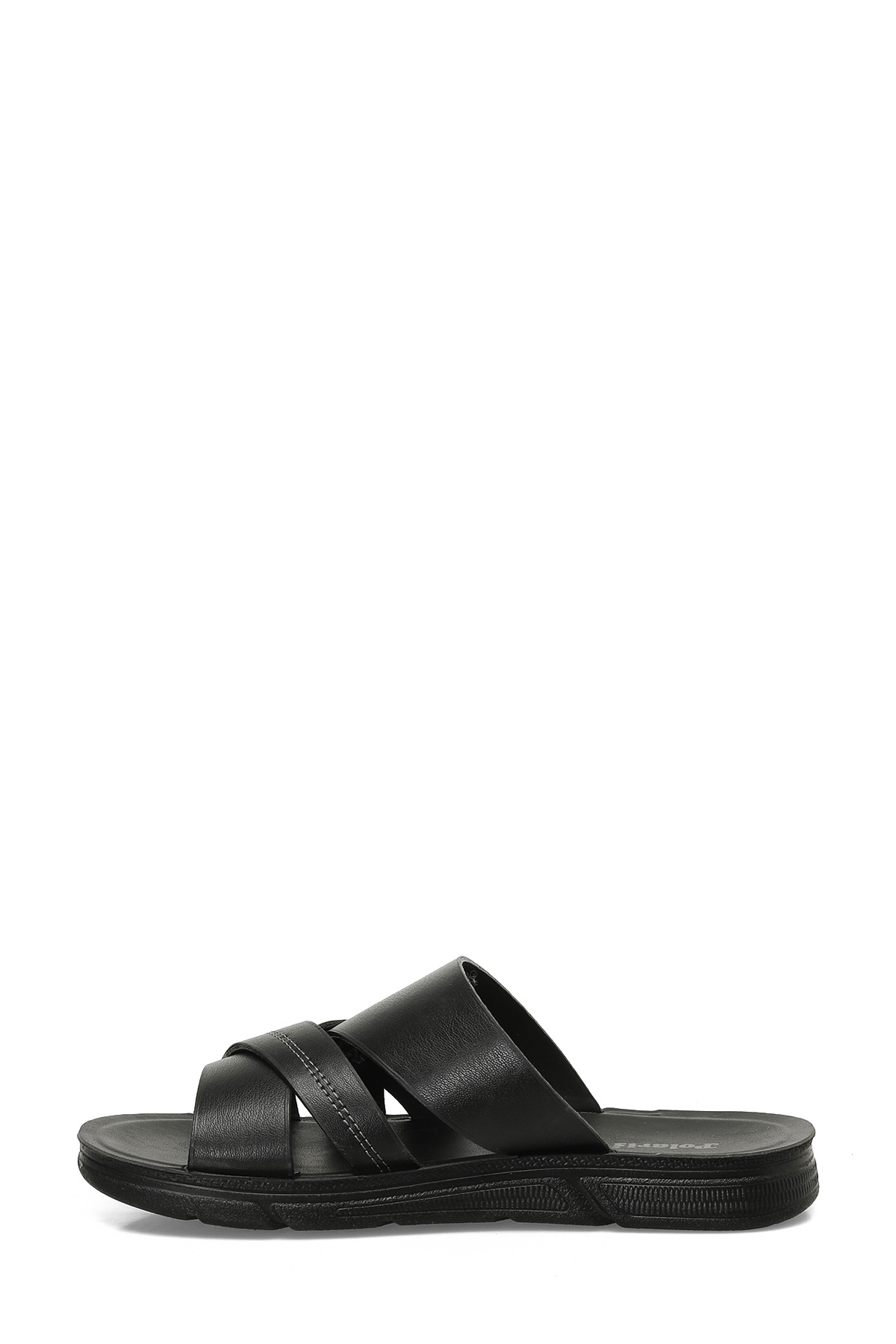 Polaris Polaris 408007.M5FX Siyah Erkek Terlik Sandalet & Terlik | Flo Siyah - 4. görsel