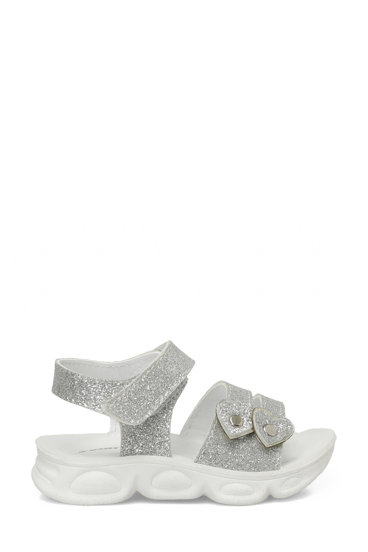 POLTA.B5FX Gümüş Kız Çocuk Sandalet - Görsel 2