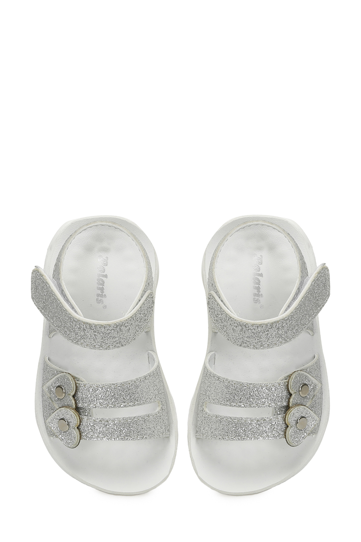 POLTA.B5FX Gümüş Kız Çocuk Sandalet - Görsel 5