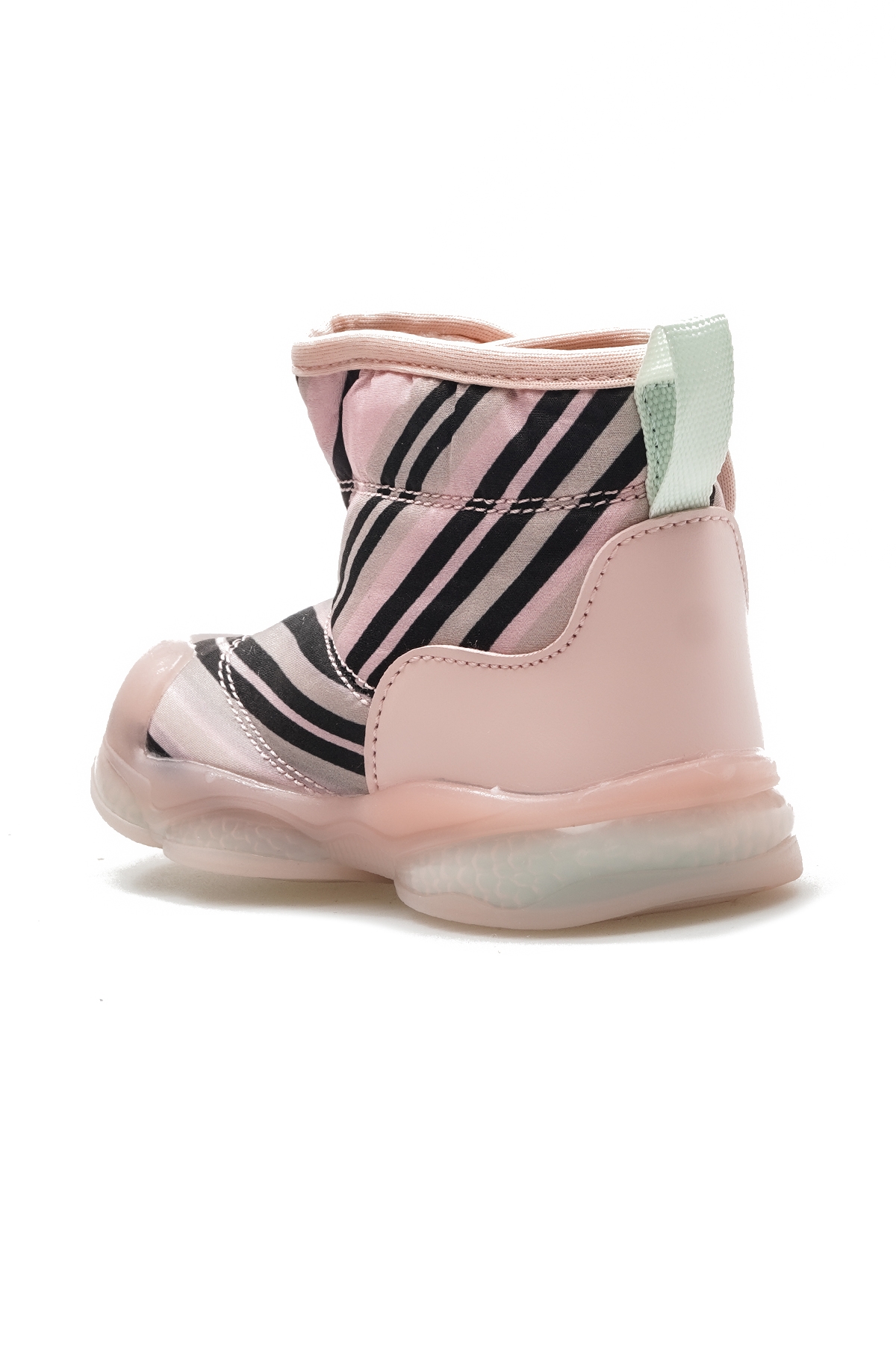 Helyum Kız Çocuk Kürklü Işıklı Günlük Kar Botu 24k 943.482 Bk Pudra - Görsel 4