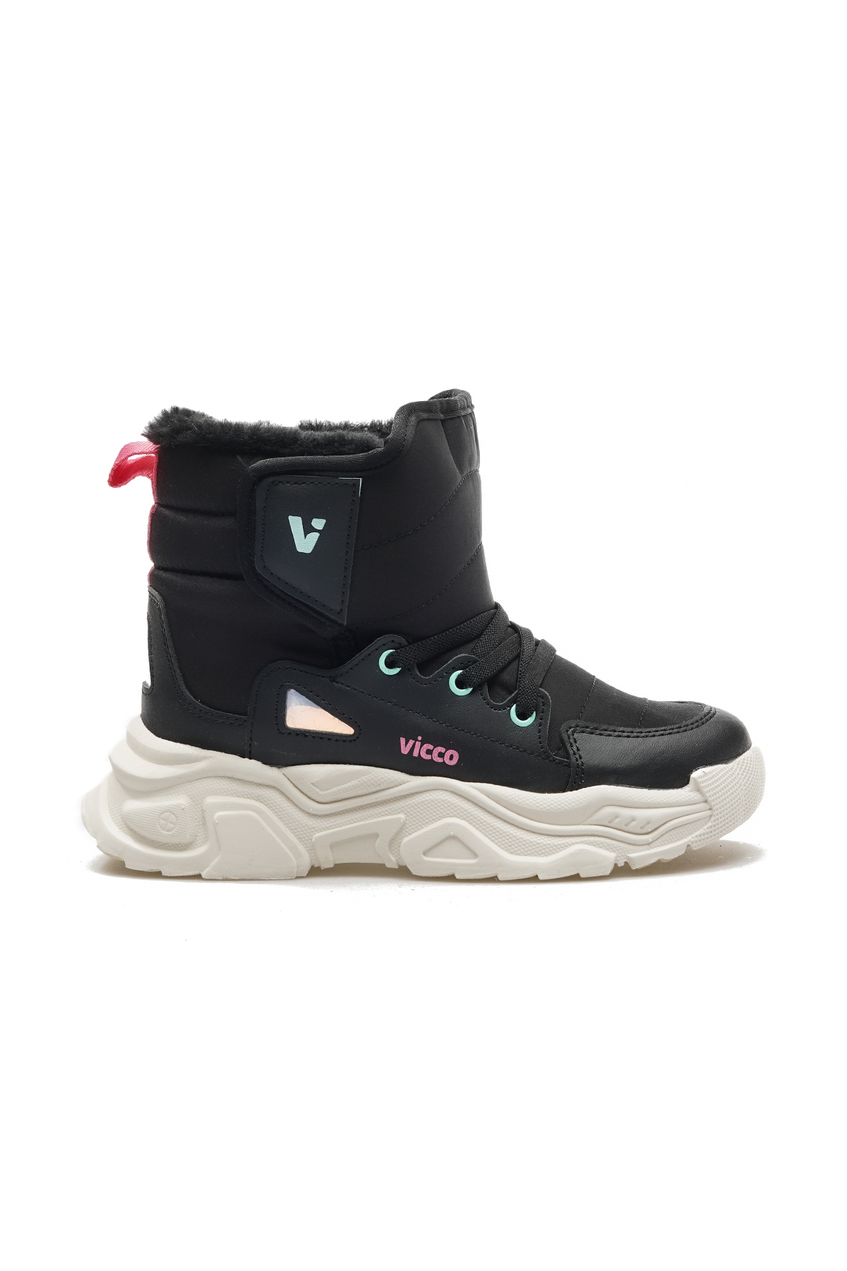 Fit Unısex Çocuk Outdoor Günlük Kar Botu 24k 943.466 Fu Siyah - Görsel 2