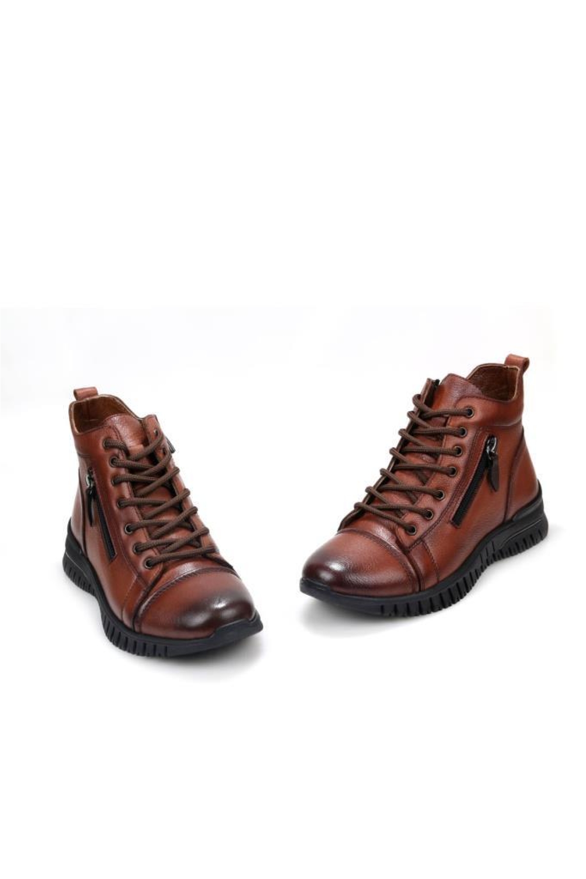 2003 Ortopedik Kadın Günlük Deri Bot - Görsel 4