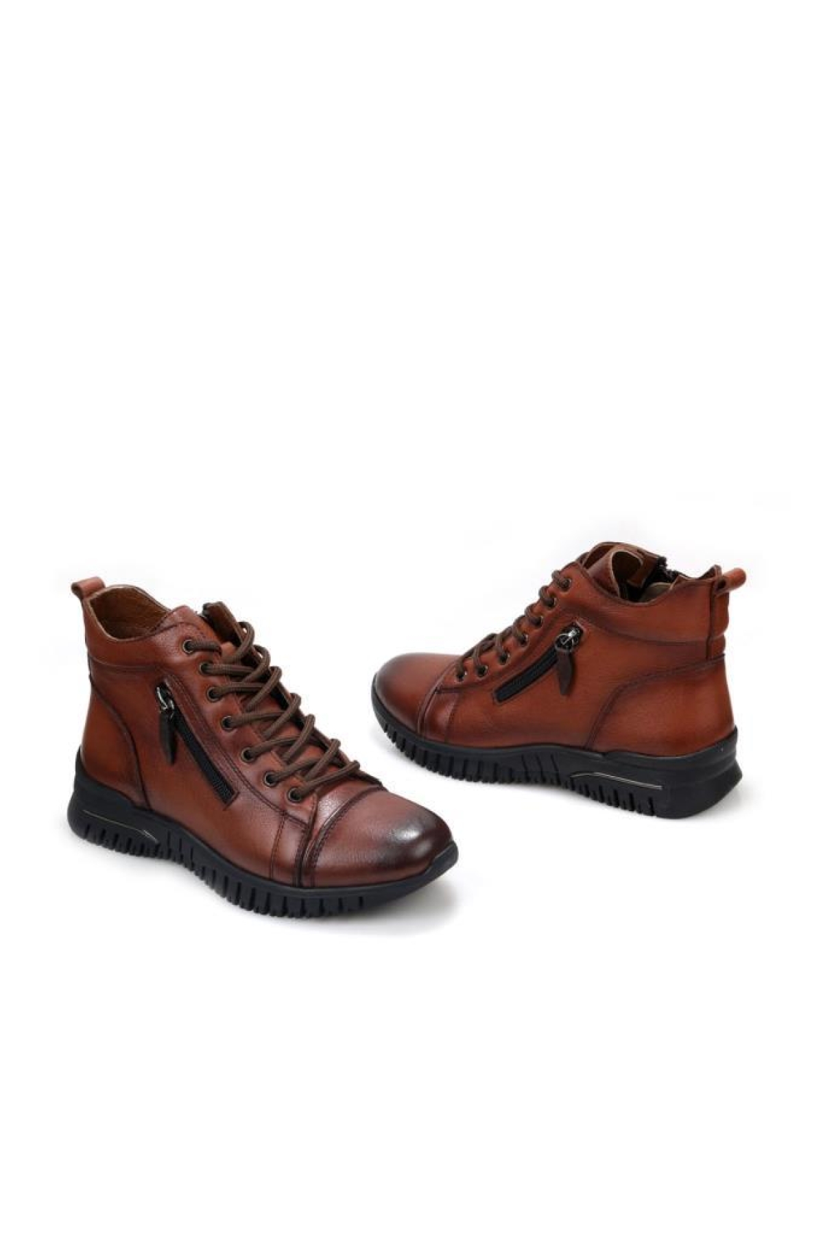 2003 Ortopedik Kadın Günlük Deri Bot - Görsel 6