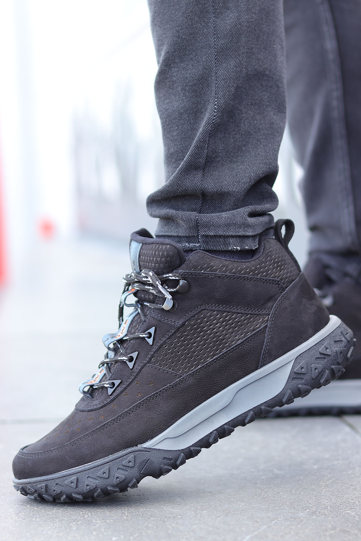 . Alaska Suya Dayanıklı Hakiki Deri Erkek Bot - Görsel 3