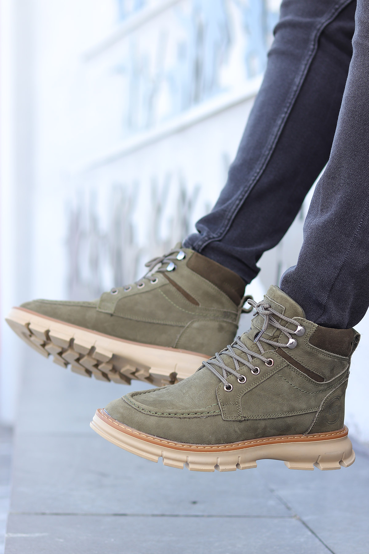 . Dex Suya Dayanıklı Hakiki Deri Günlük Erkek Bot - Görsel 3