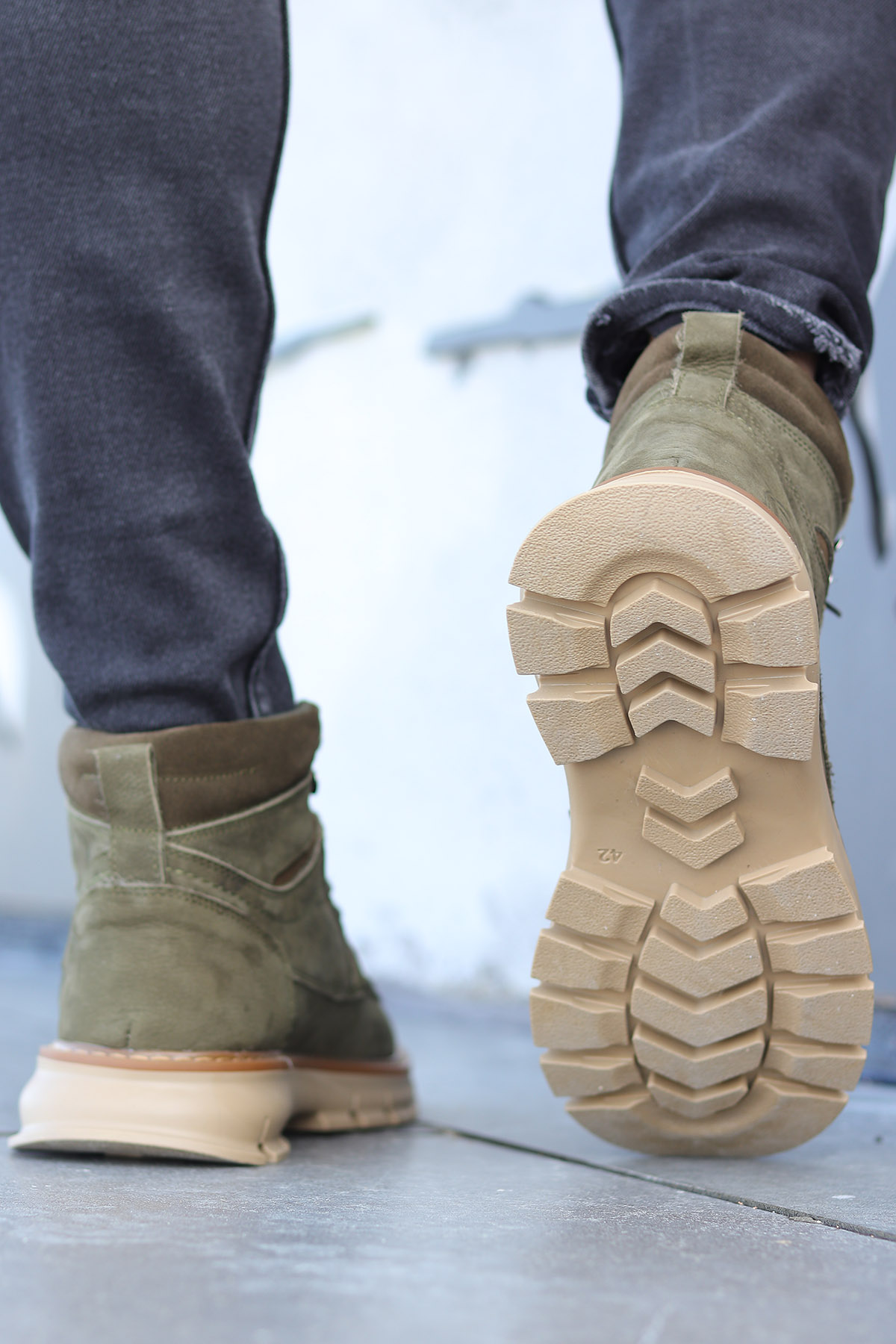 . Dex Suya Dayanıklı Hakiki Deri Günlük Erkek Bot - Görsel 8