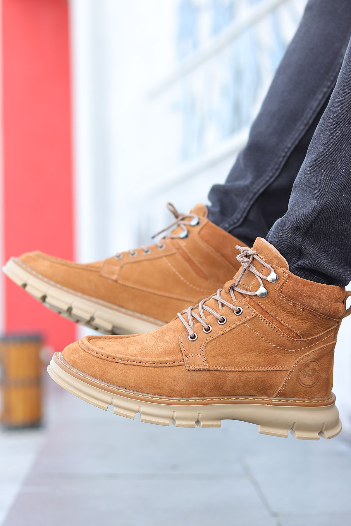 . Dex Suya Dayanıklı Hakiki Deri Günlük Erkek Bot - Görsel 3