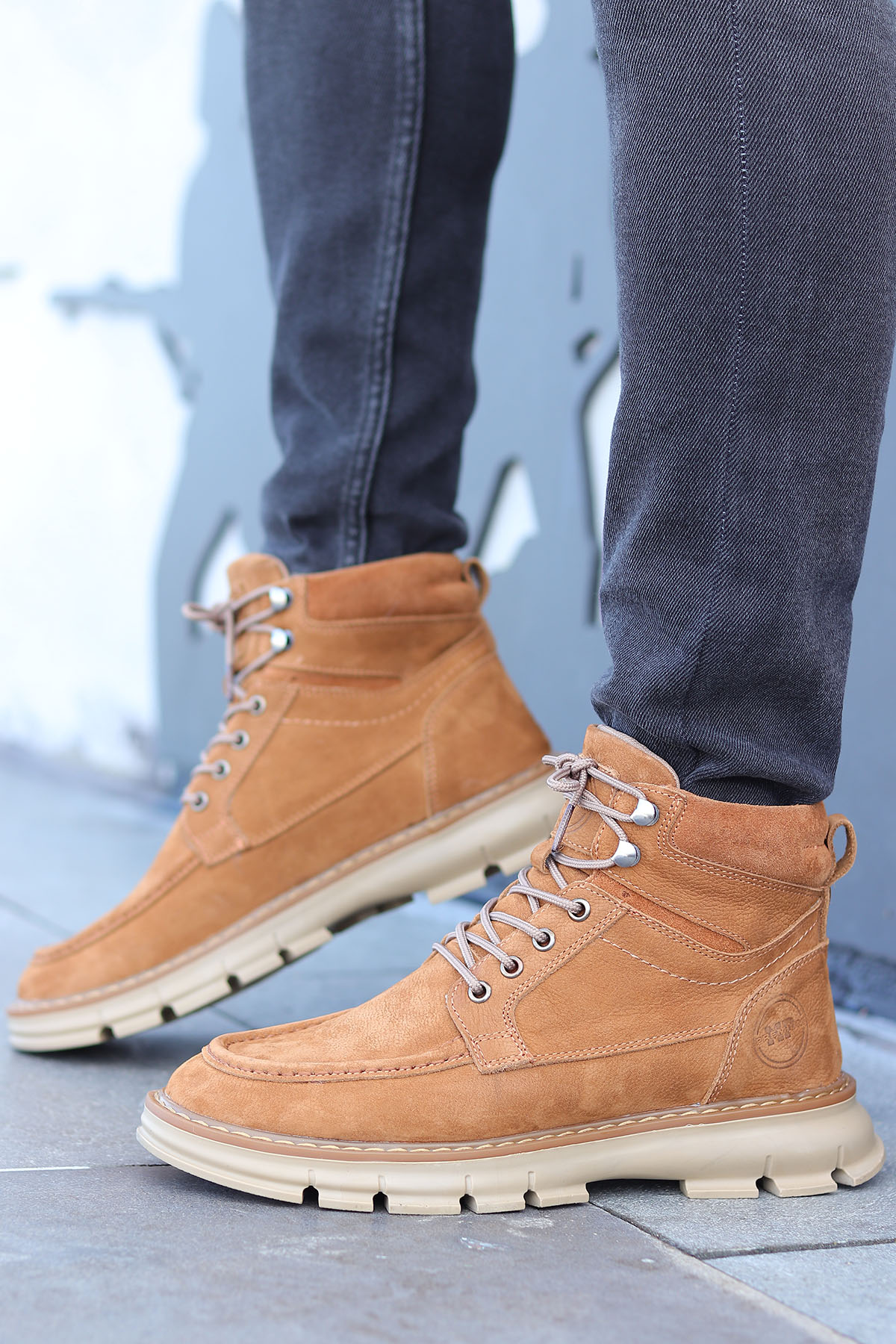 . Dex Suya Dayanıklı Hakiki Deri Günlük Erkek Bot - Görsel 5