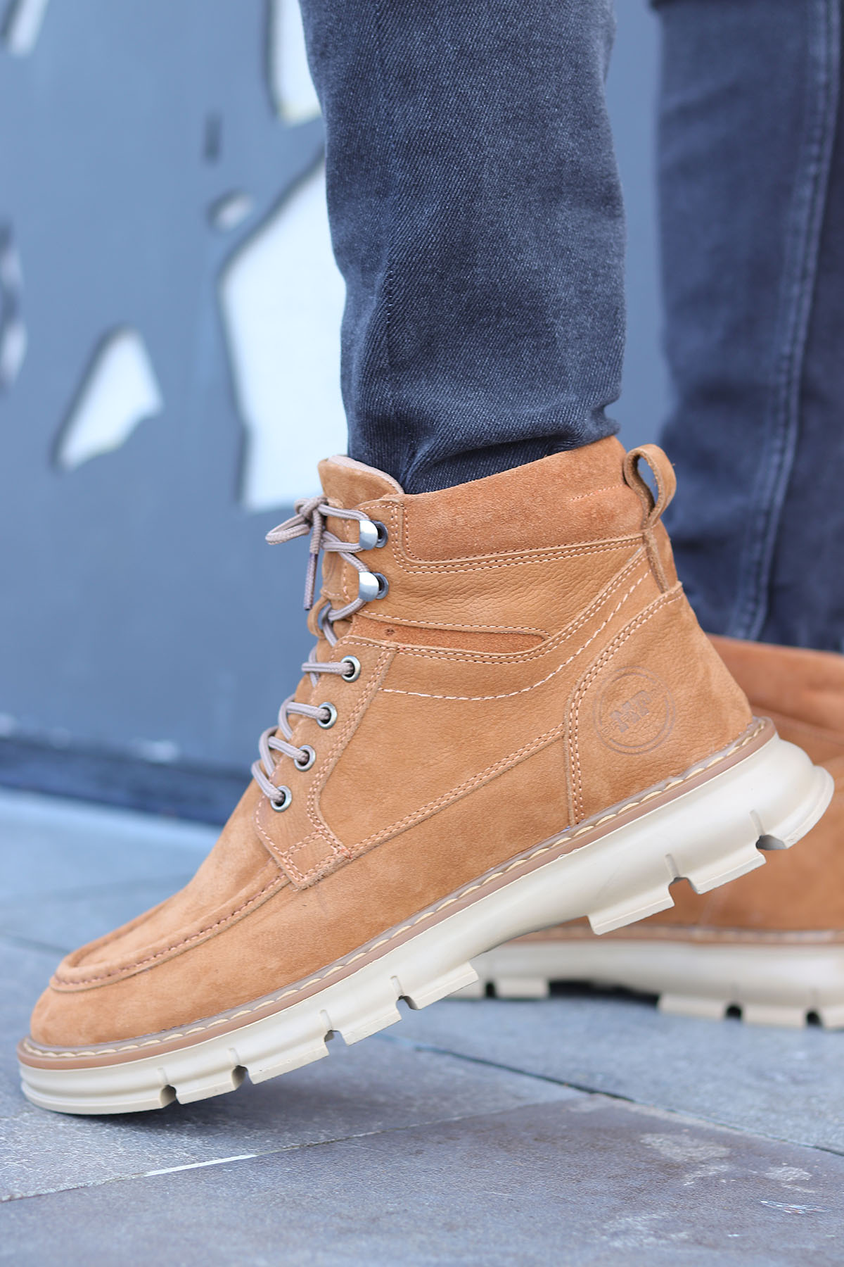 . Dex Suya Dayanıklı Hakiki Deri Günlük Erkek Bot - Görsel 6