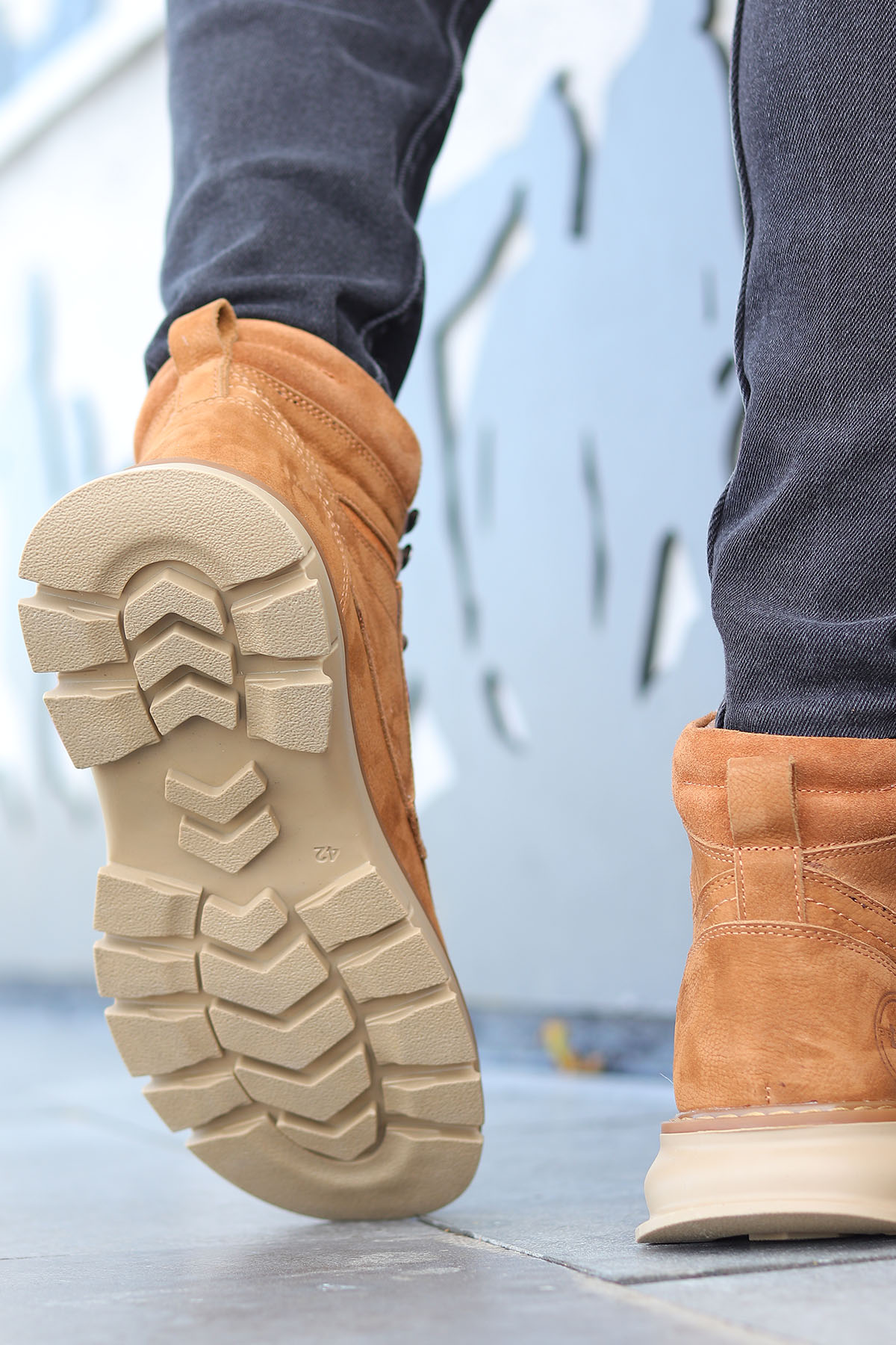 . Dex Suya Dayanıklı Hakiki Deri Günlük Erkek Bot - Görsel 8