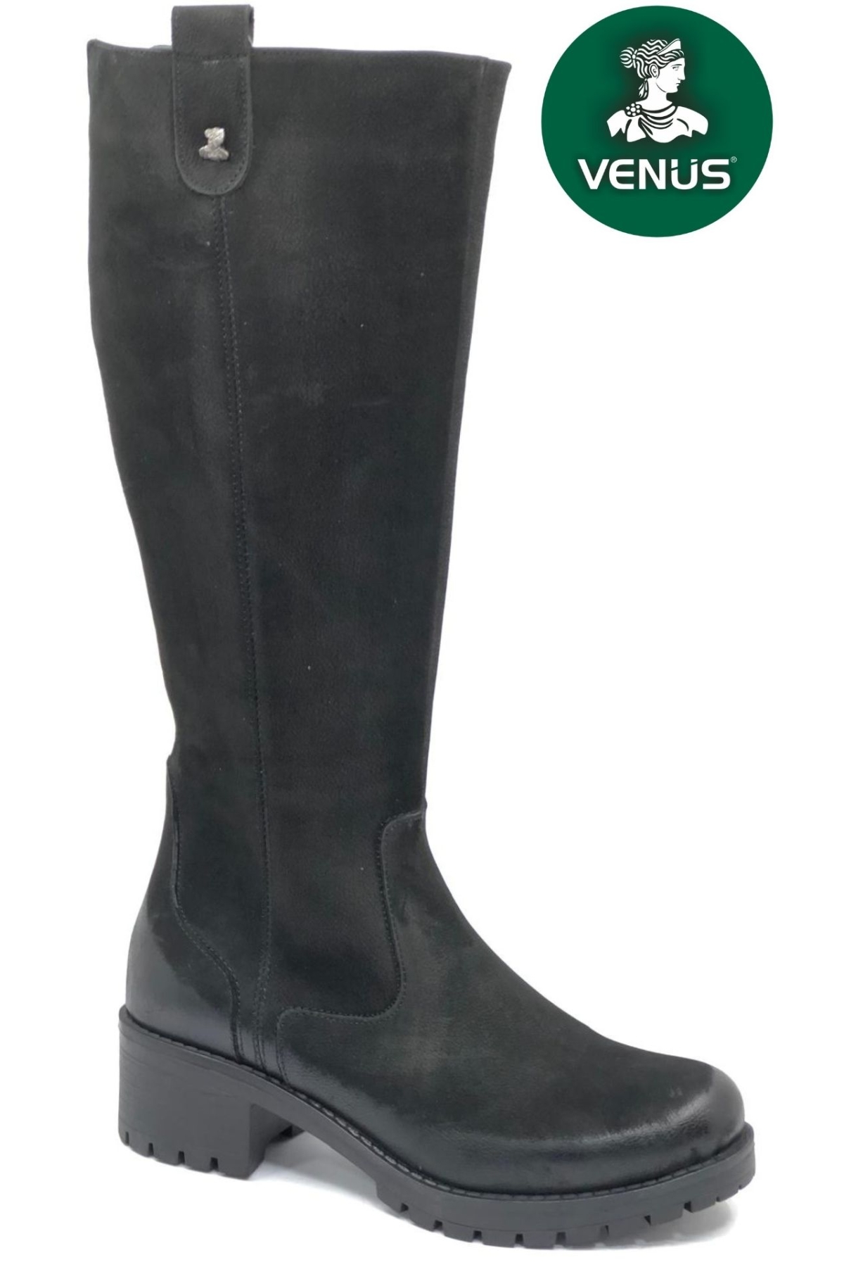 Tulpar Hakiki Deri Ortopedik Binici Kadın Çizme - Görsel 3