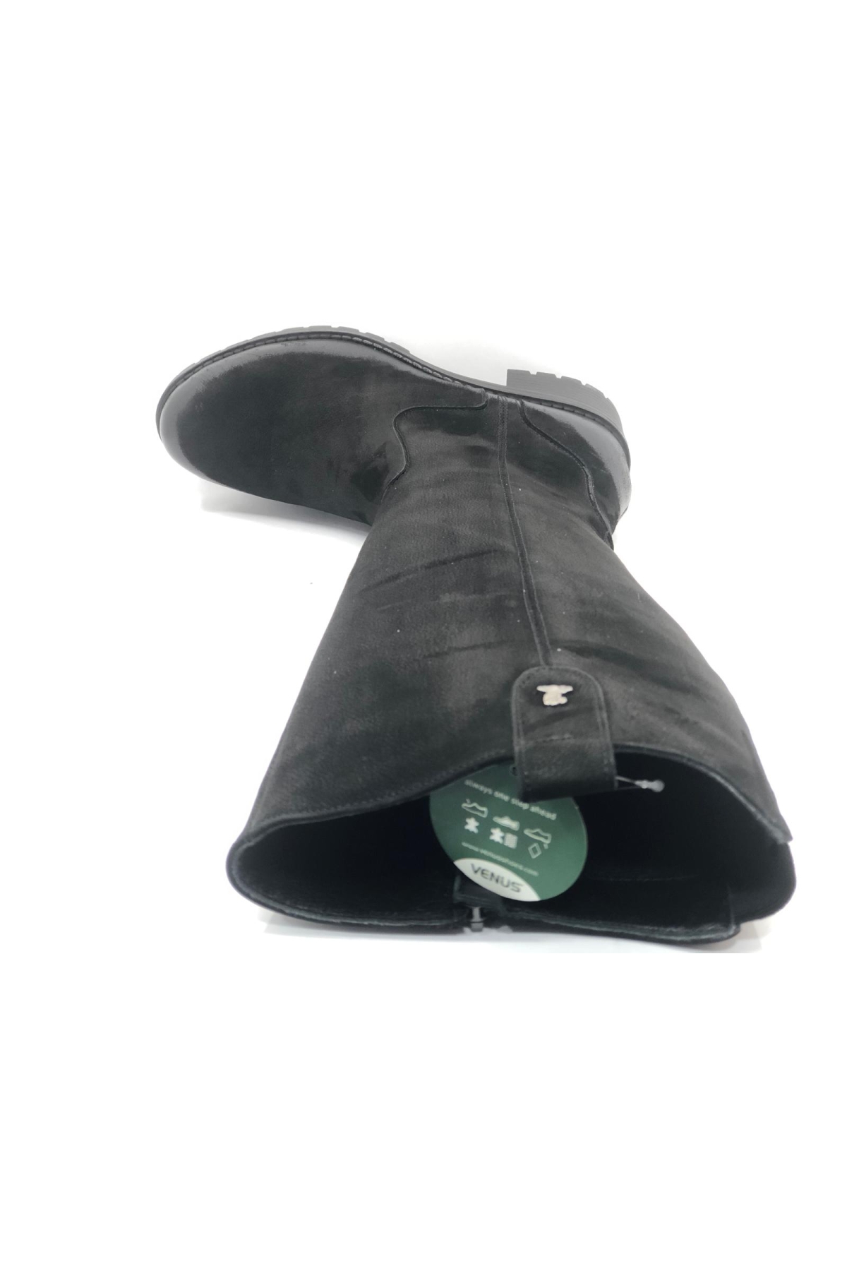 Tulpar Hakiki Deri Ortopedik Binici Kadın Çizme - Görsel 6