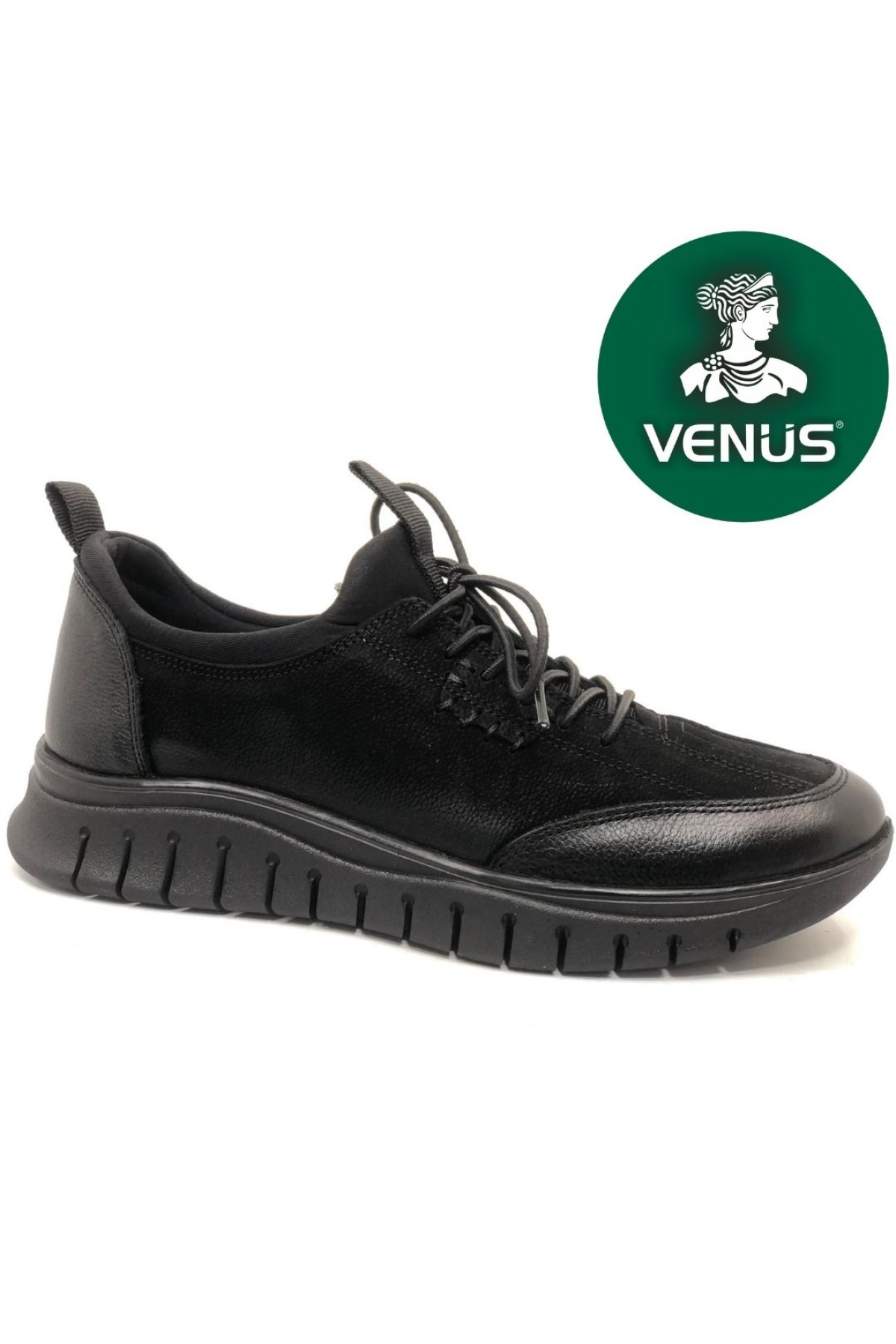 Bubi Hakiki Deri Ortopedik Kadın Casual Ayakkabı - Görsel 2