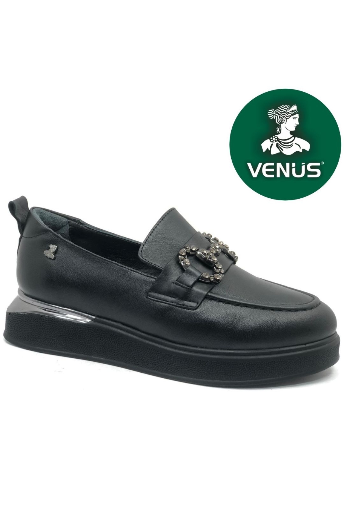 Earth Hakiki Deri Comfort Casual Oxford Ortopedik Kadın Ayakkabı - Görsel 3