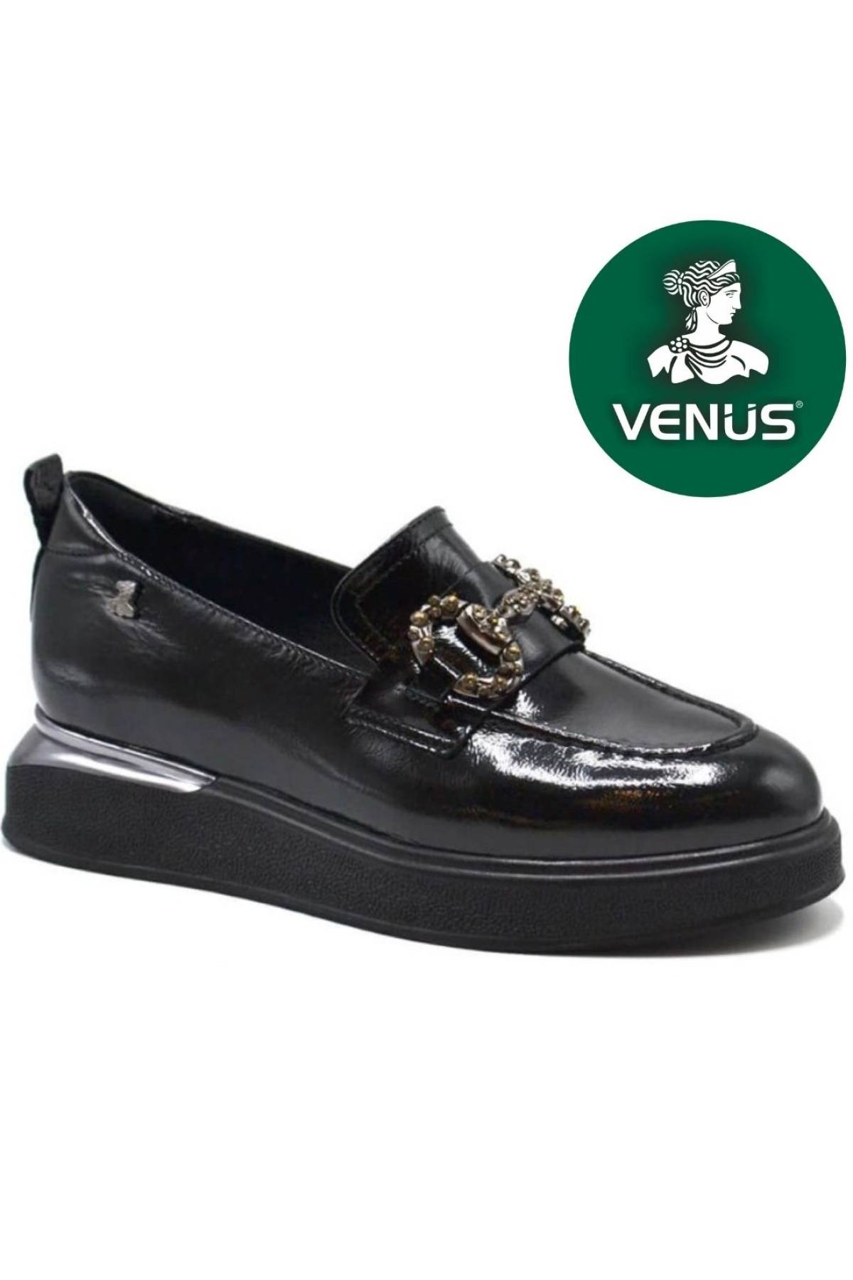 Earth Hakiki Deri Comfort Casual Oxford Ortopedik Kadın Ayakkabı - Görsel 3