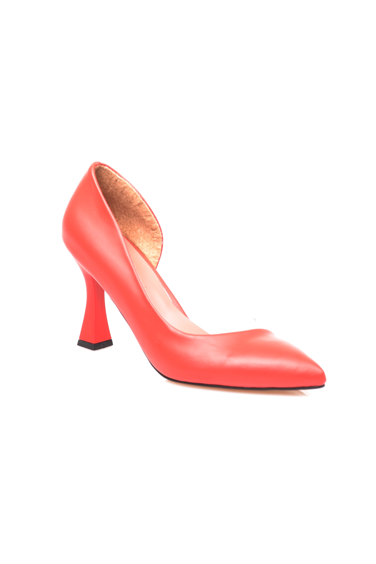 New Angel 653 Kadın Şeffaf Detaylı Klasik Stiletto - Görsel 3