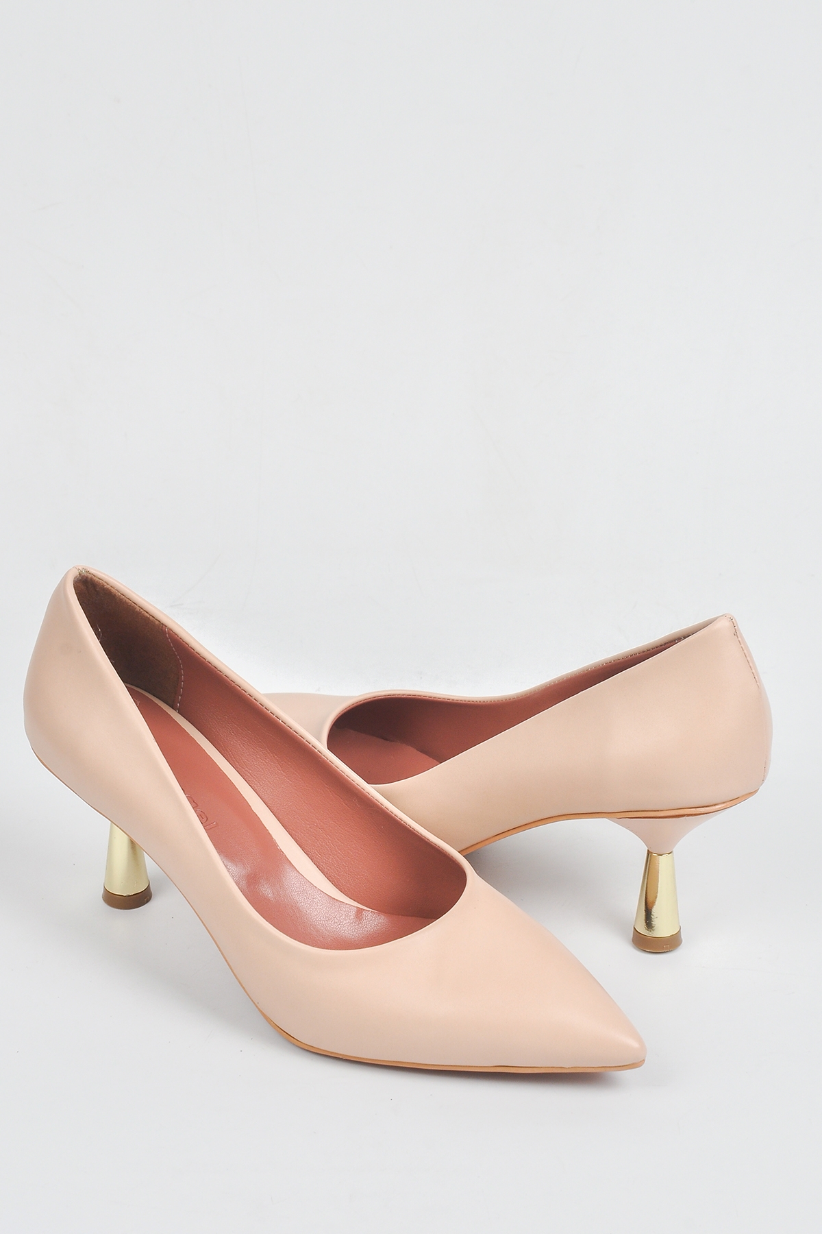 New Angel 340 Kadın Sivri Burun Kadeh Topuk Stiletto - Görsel 4