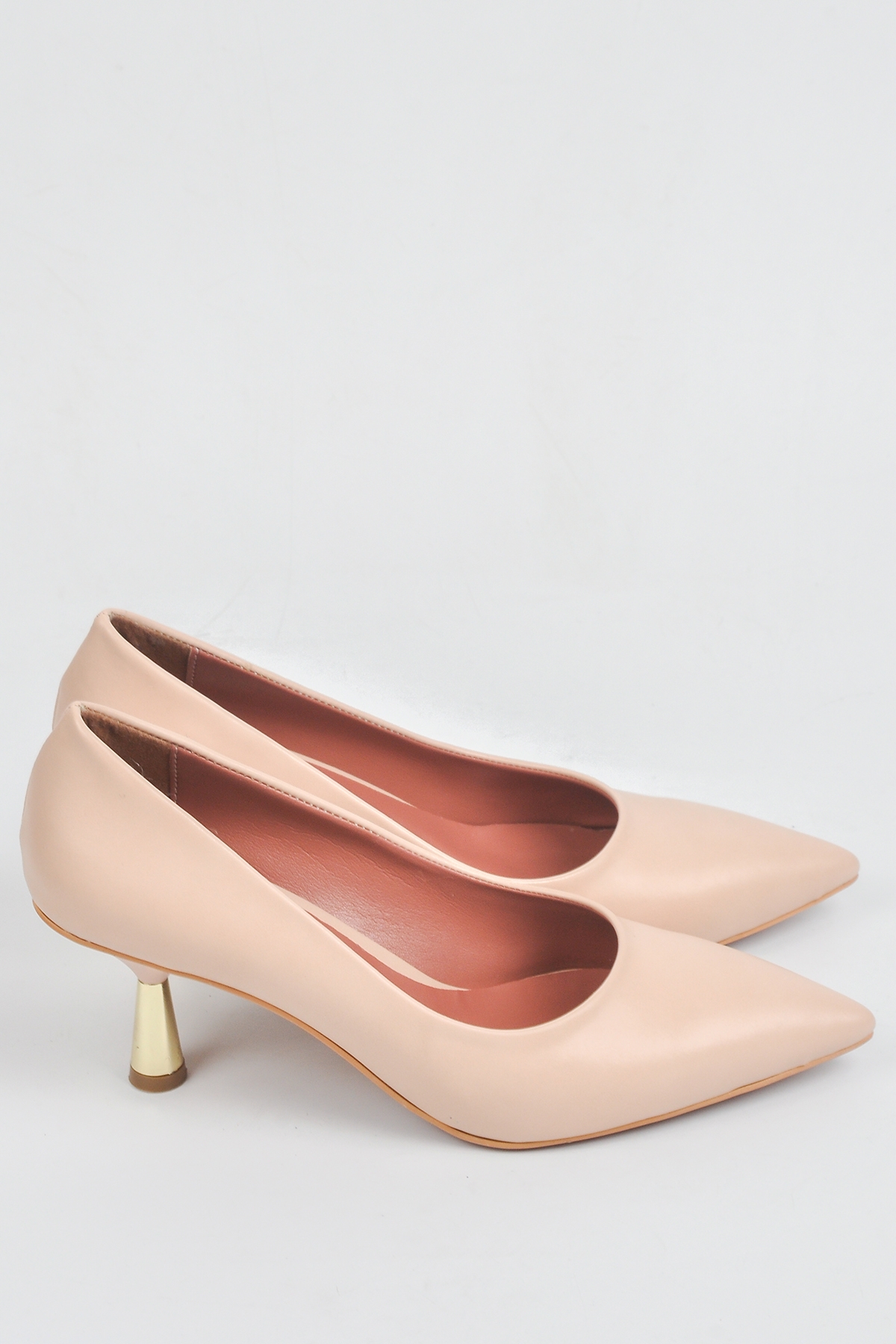 New Angel 340 Kadın Sivri Burun Kadeh Topuk Stiletto - Görsel 5