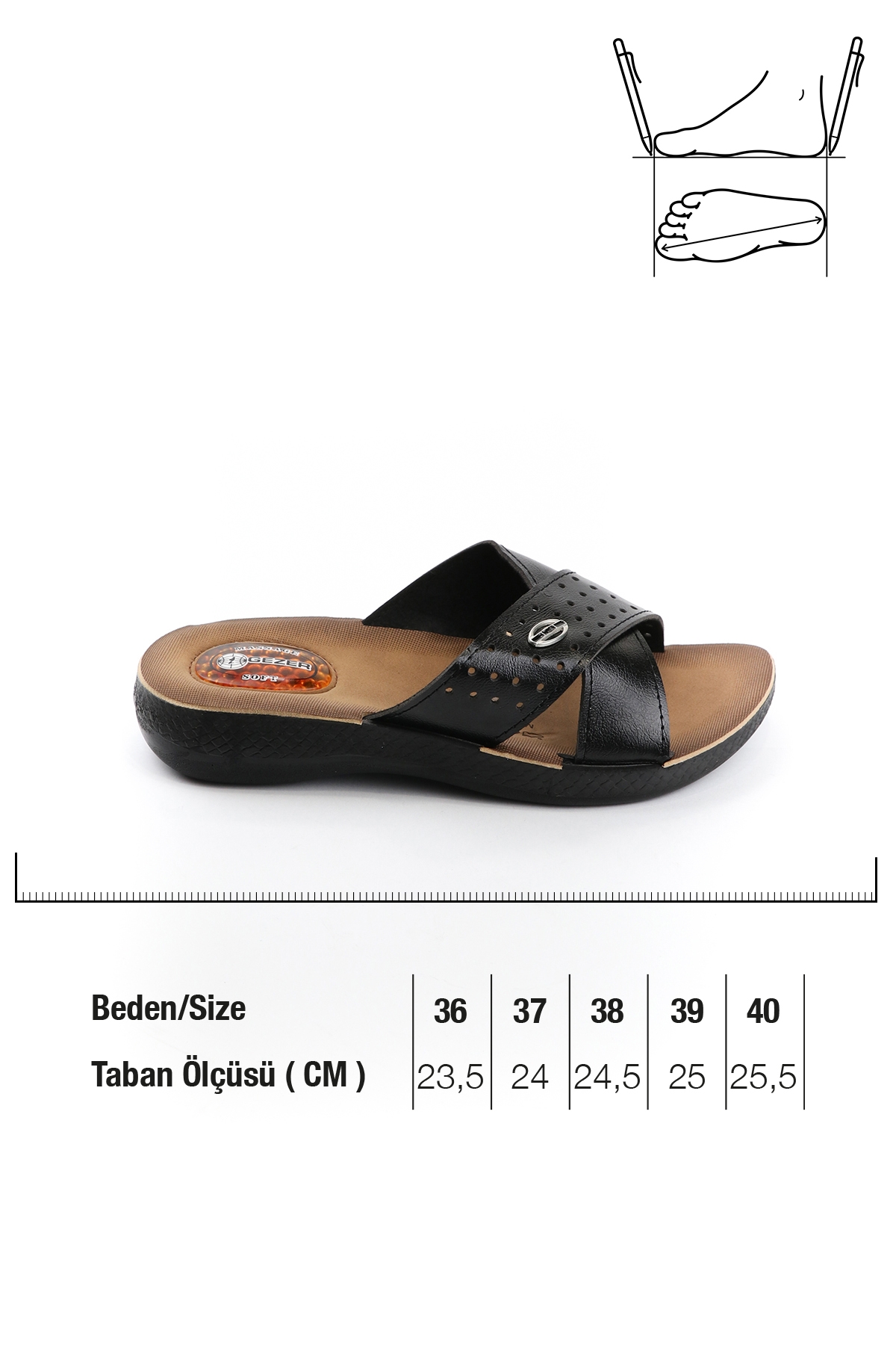 Yazlık Soft Masaj Taban Kadın Terlik - Görsel 3