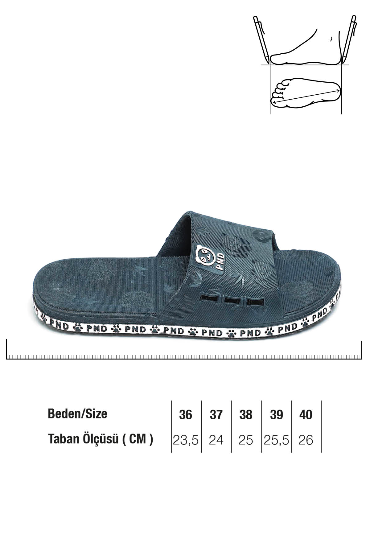 Yazlık Kaydırmaz Taban Kadın Terlik - Görsel 3