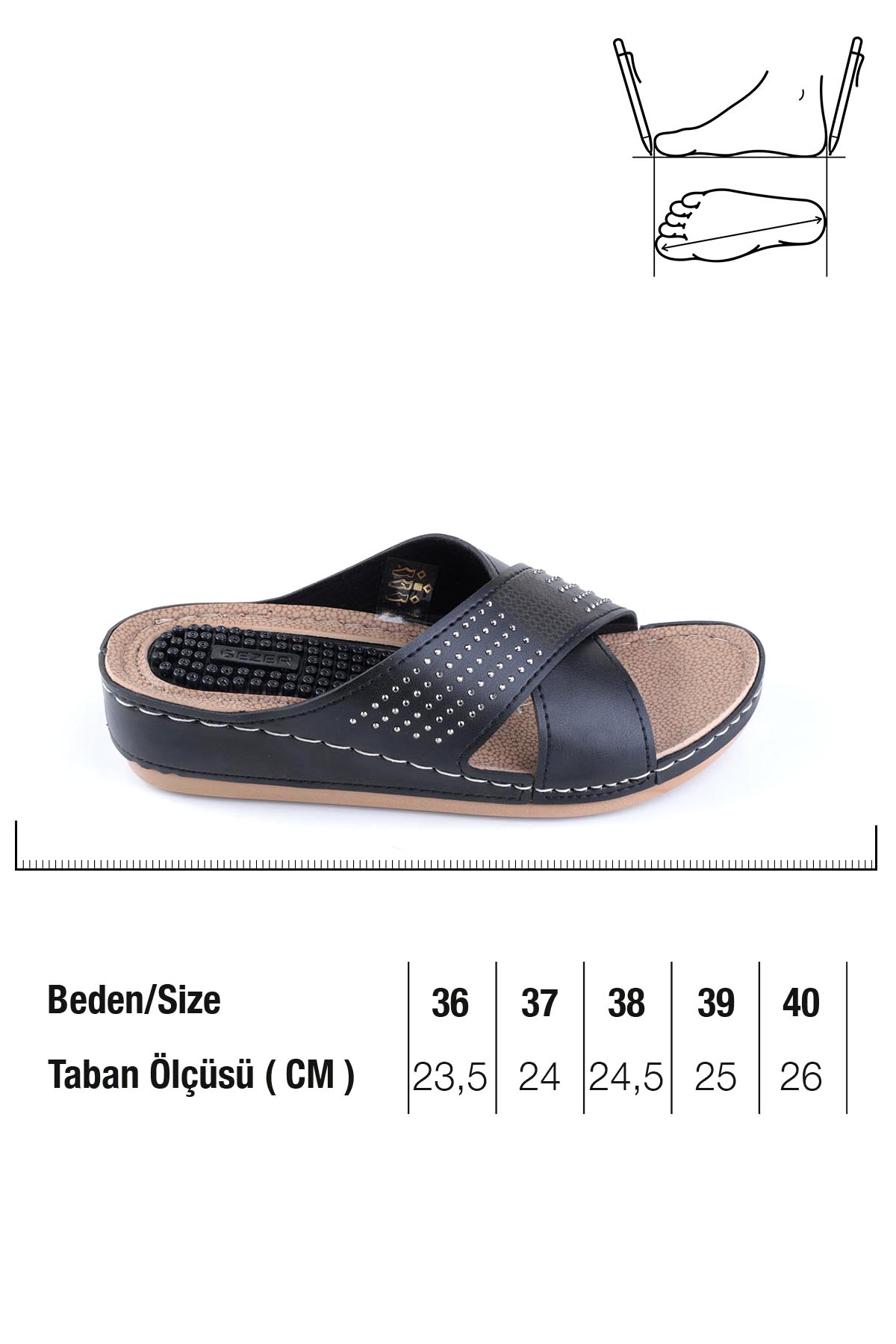 Yazlık Kadın Rahat Taban Günlük Terlik - Görsel 8