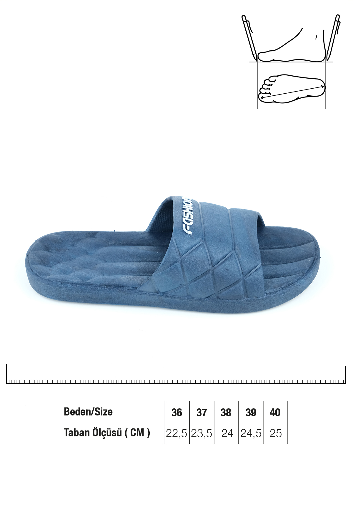 Yazlık Islak Zemine Uygun Kadın Terlik - Görsel 4