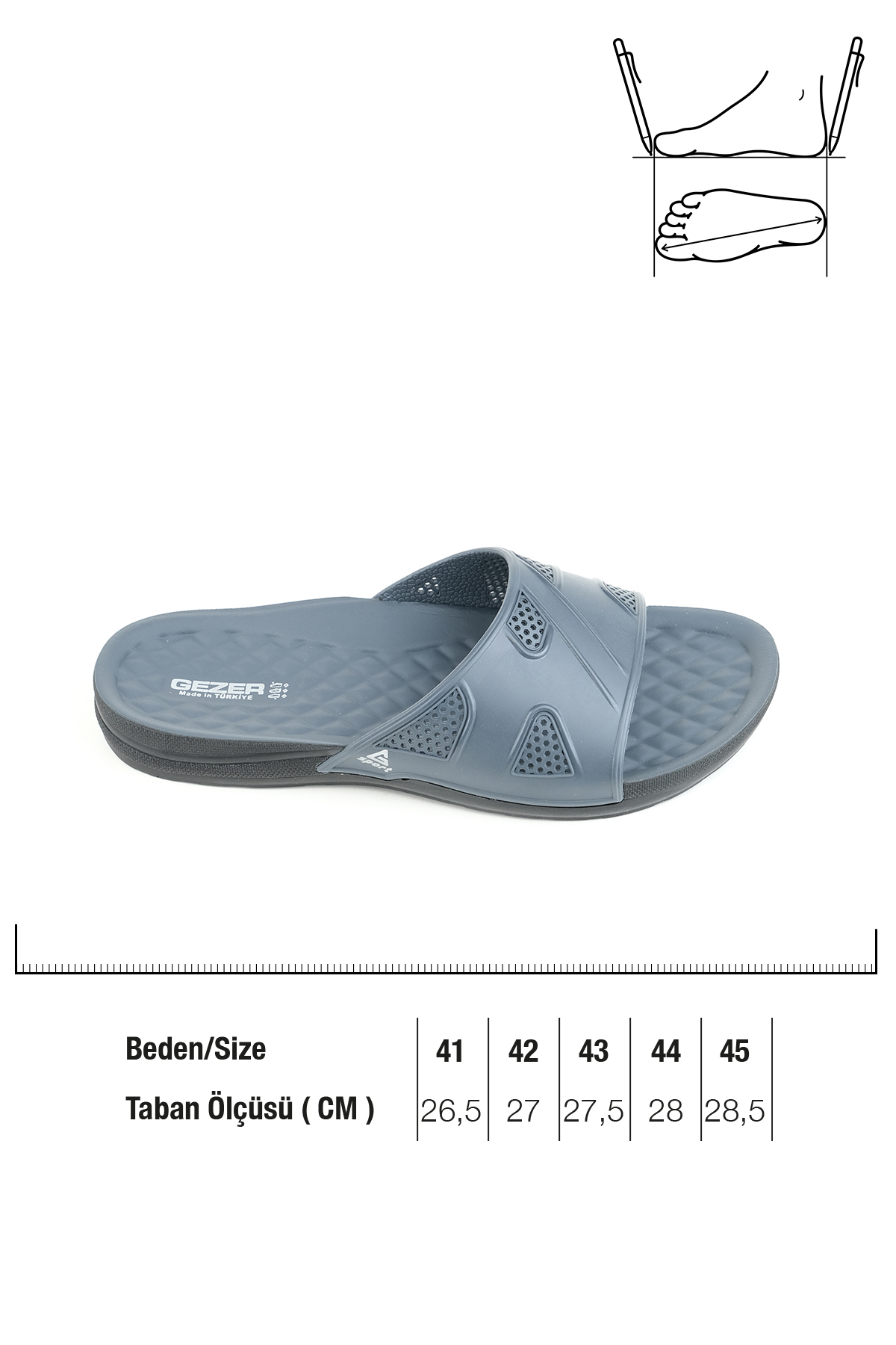 Yazlık Koleksiyon Erkek Terlik - Görsel 3