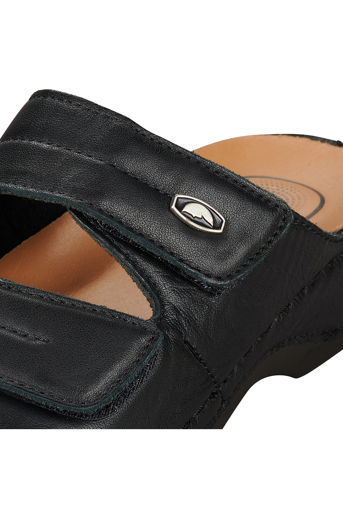 Gezer Kadın Ayarlanabilir Hakik Deri Terlik - Görsel 4