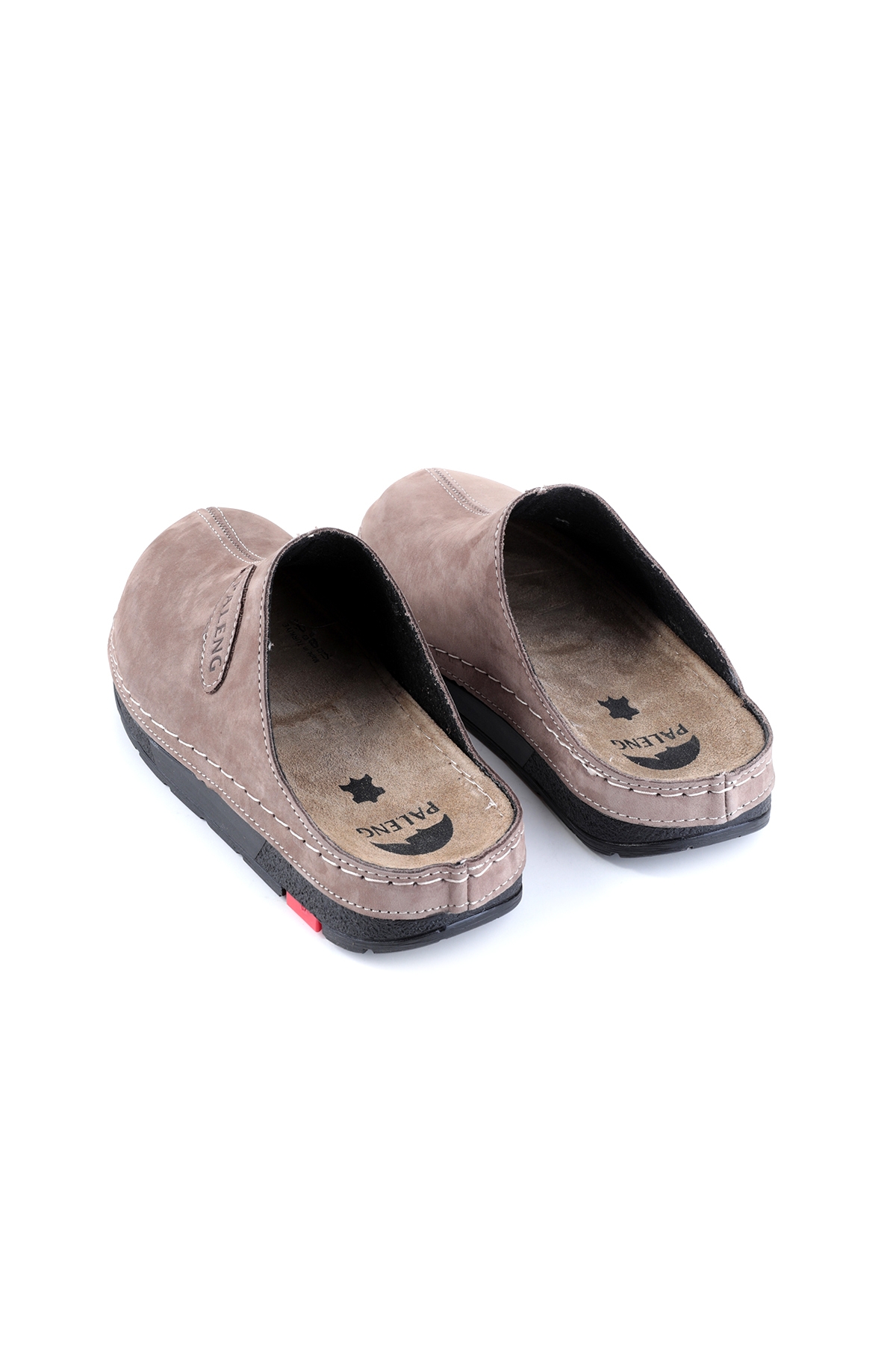 Gezer Kışlık Hakiki Deri Erkek Terlik - Görsel 5