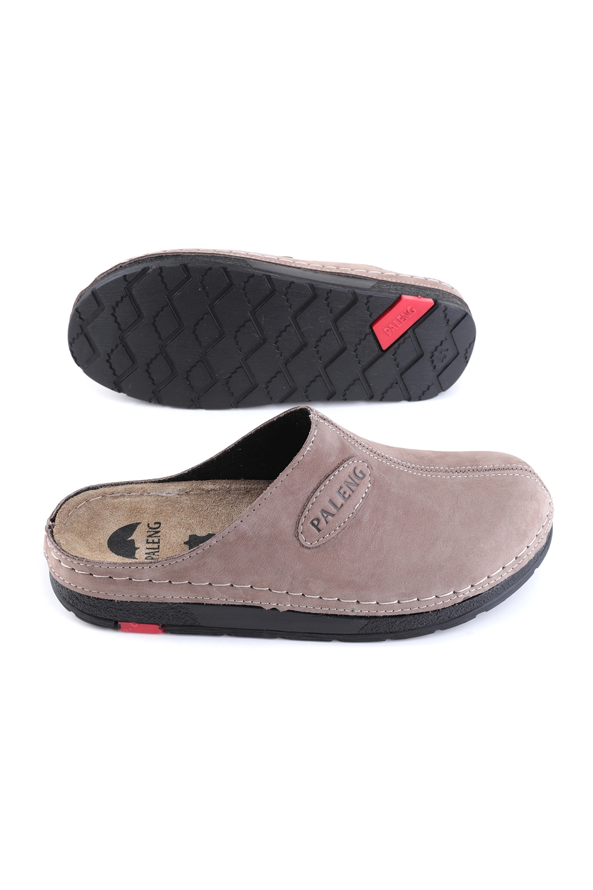 Gezer Kışlık Hakiki Deri Erkek Terlik - Görsel 6