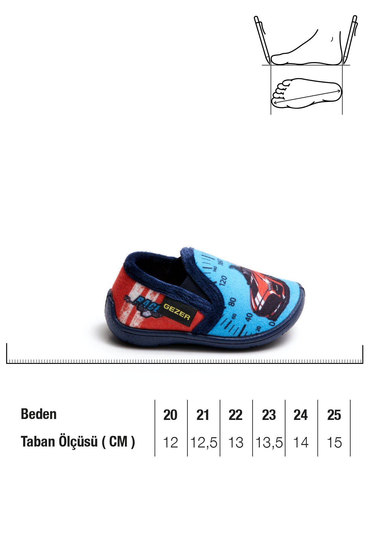 Kışlık Tasarım Panduf Bebe Erkek Ayakkabi - Görsel 3