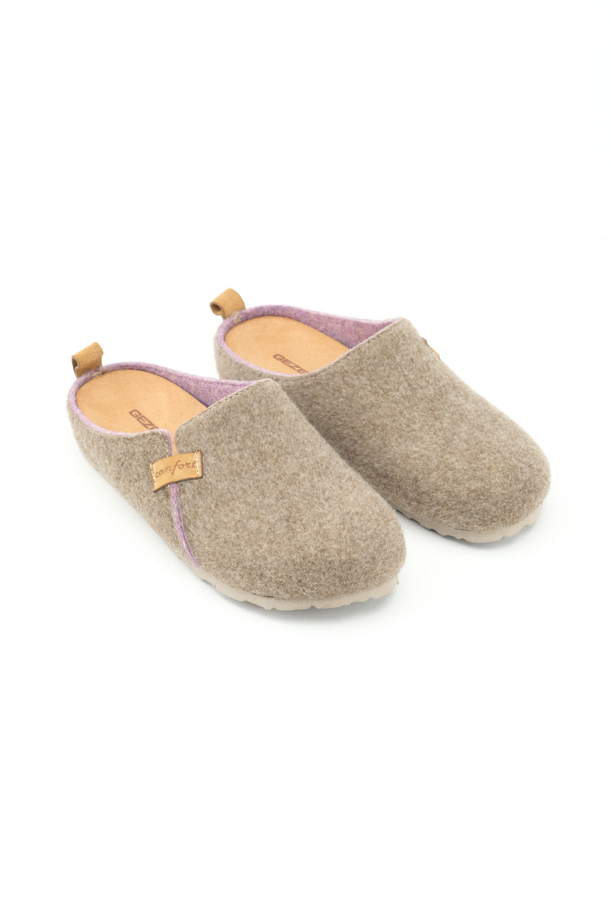 Kışlık Keçe Comfort Taban Kadın Ev Bahçe Terlik - Görsel 4