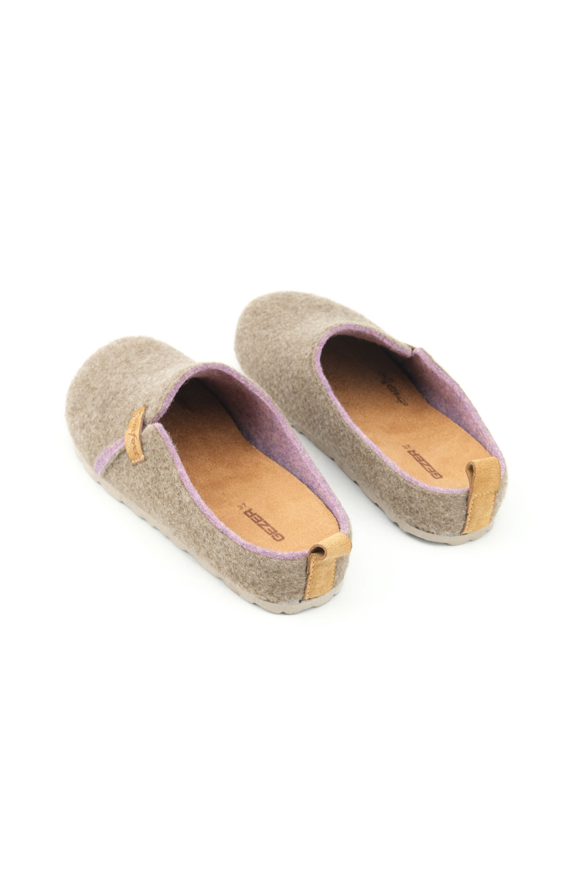 Kışlık Keçe Comfort Taban Kadın Ev Bahçe Terlik - Görsel 5