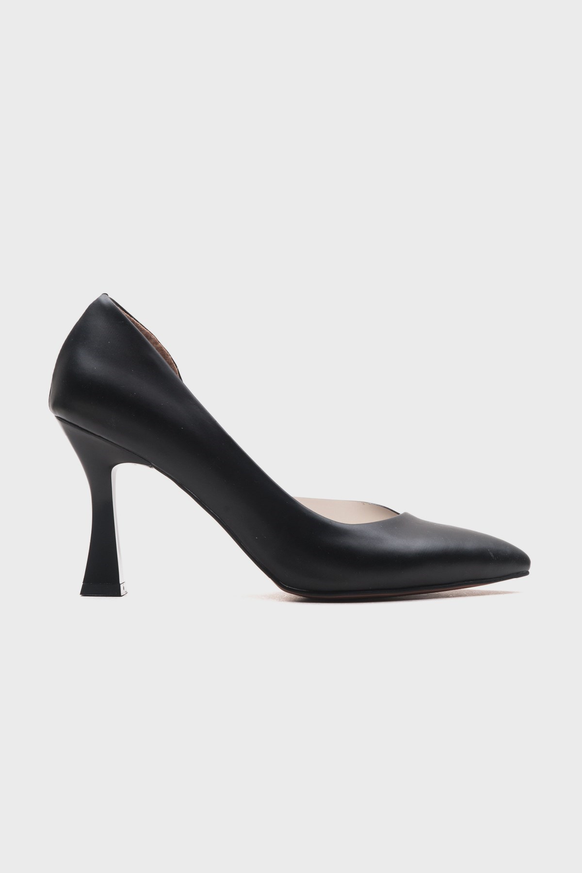 New Angel 653 Kadın Şeffaf Detaylı Klasik Stiletto - Görsel 4