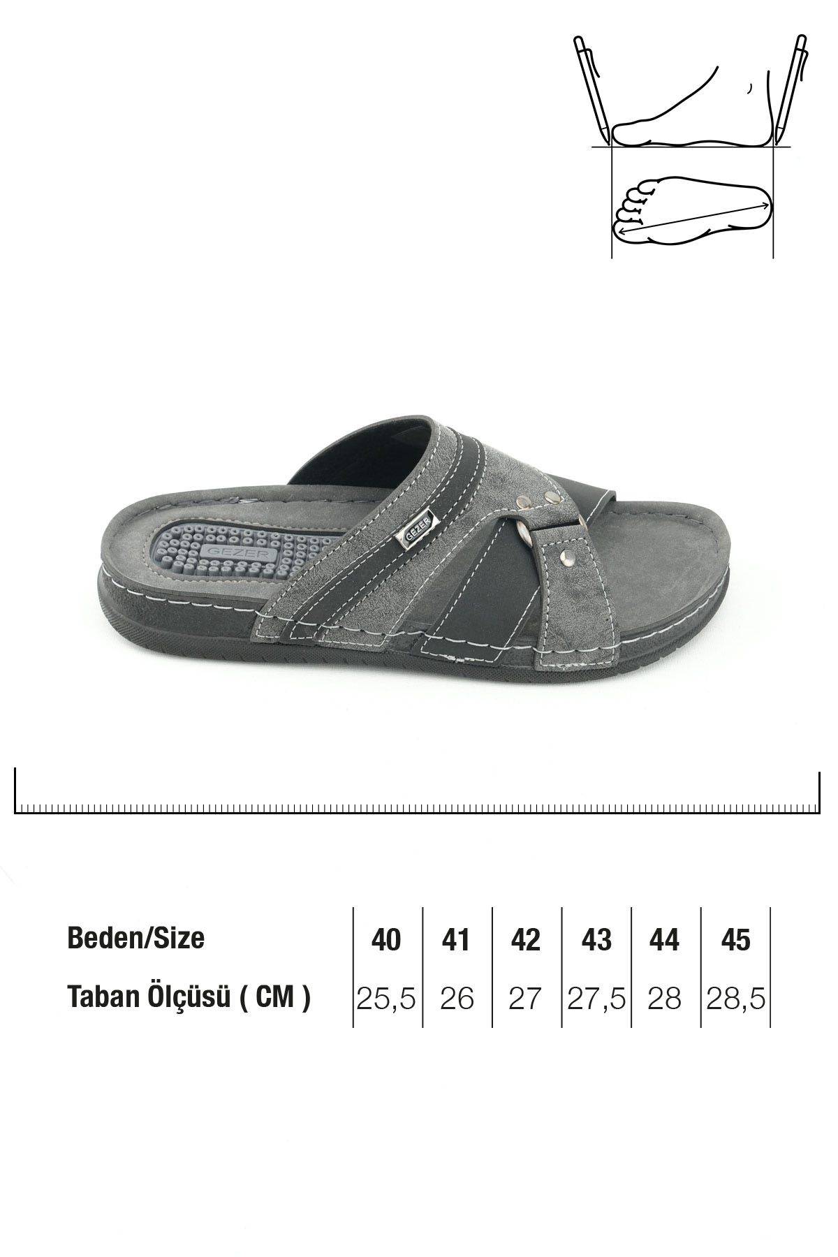 Yazlık Erkek Rahat Taban Günlük Terlik - Görsel 3
