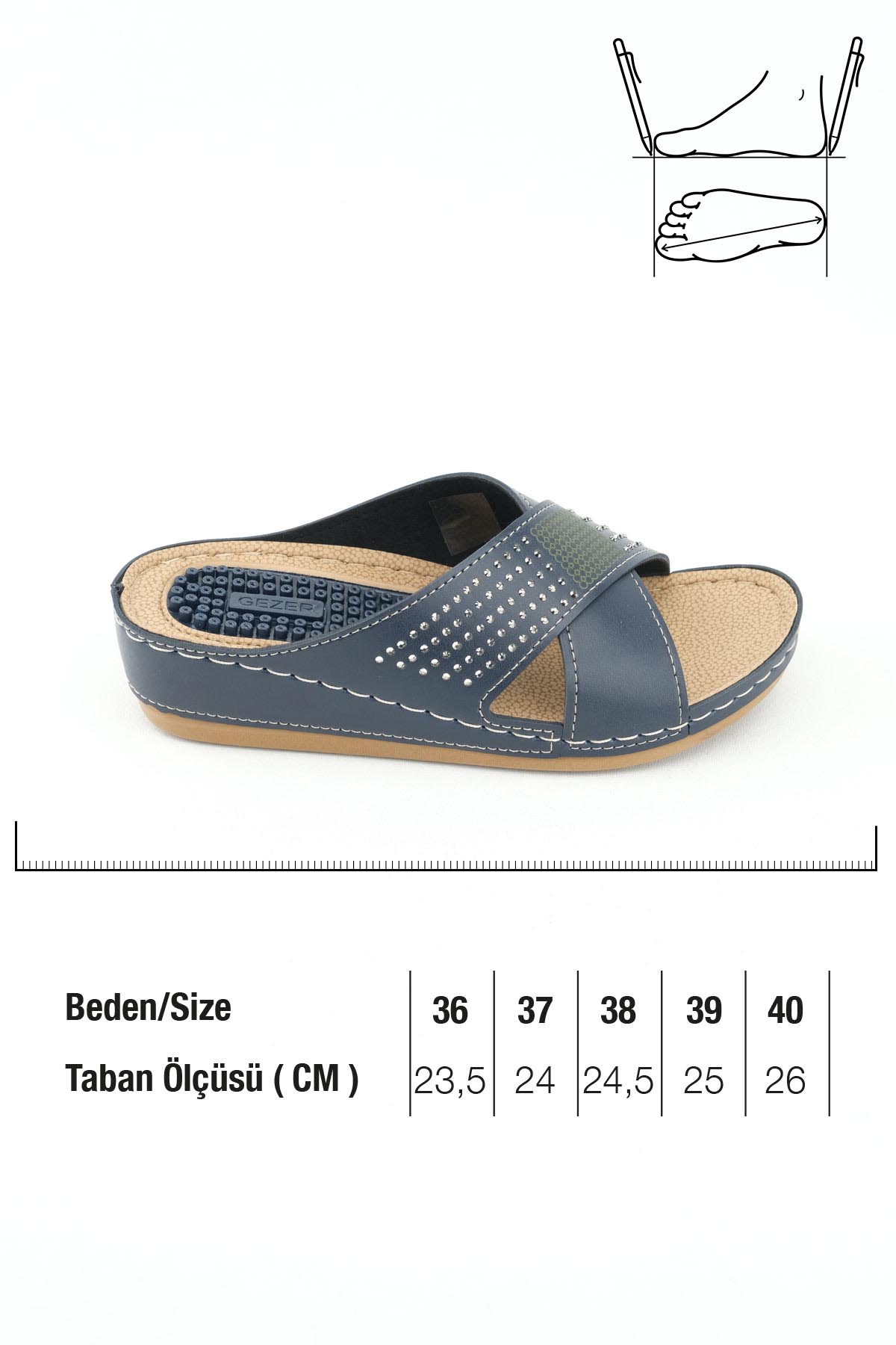 Yazlık Kadın Rahat Taban Günlük Terlik - Görsel 3