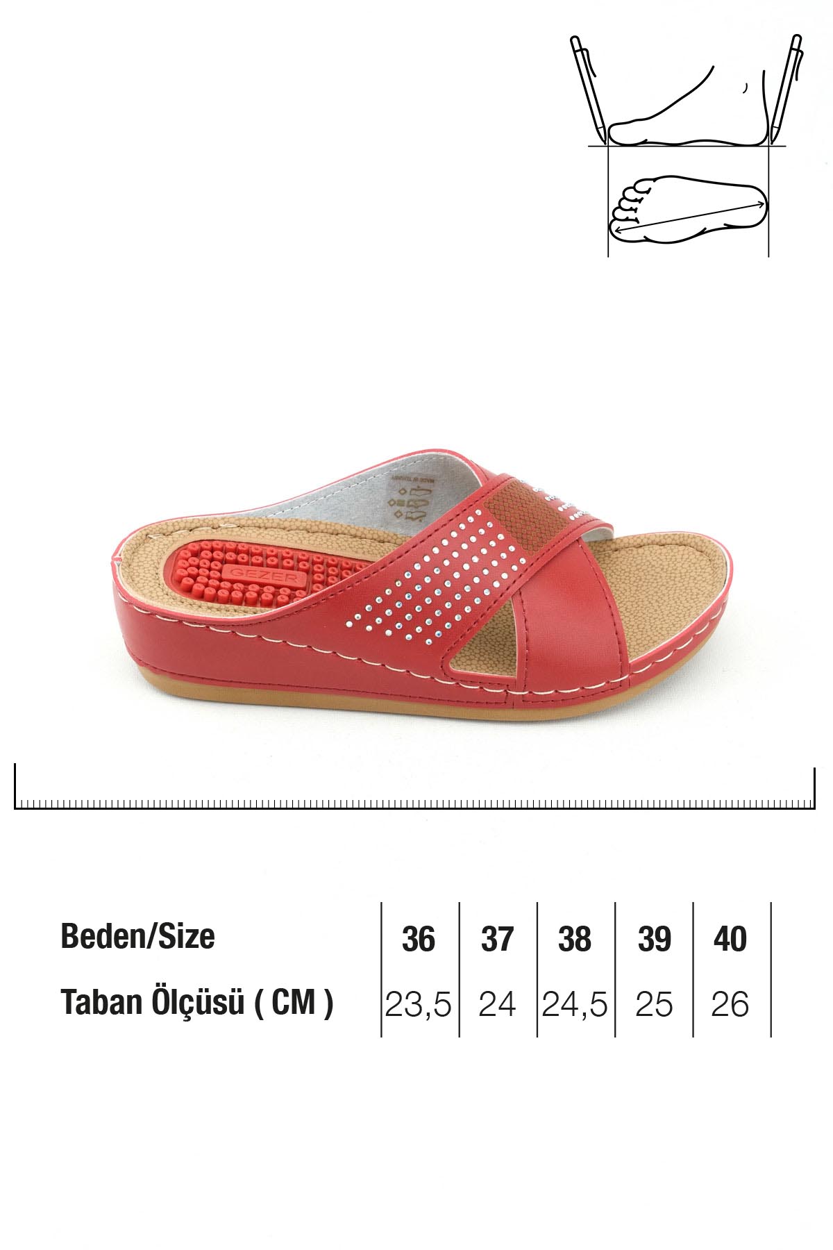 Yazlık Kadın Rahat Taban Günlük Terlik - Görsel 3