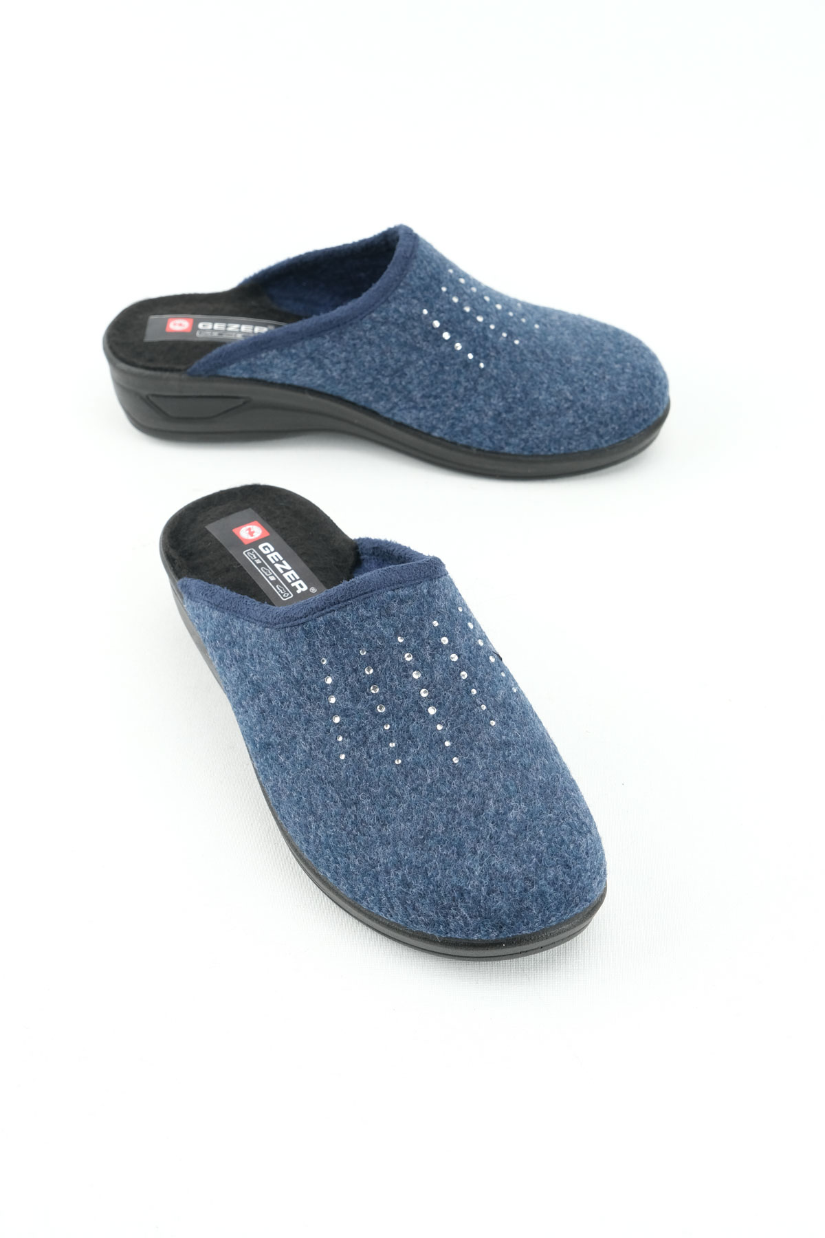 Kadın Kışlık Ev Bahçe Topuklu Terlik - Görsel 2