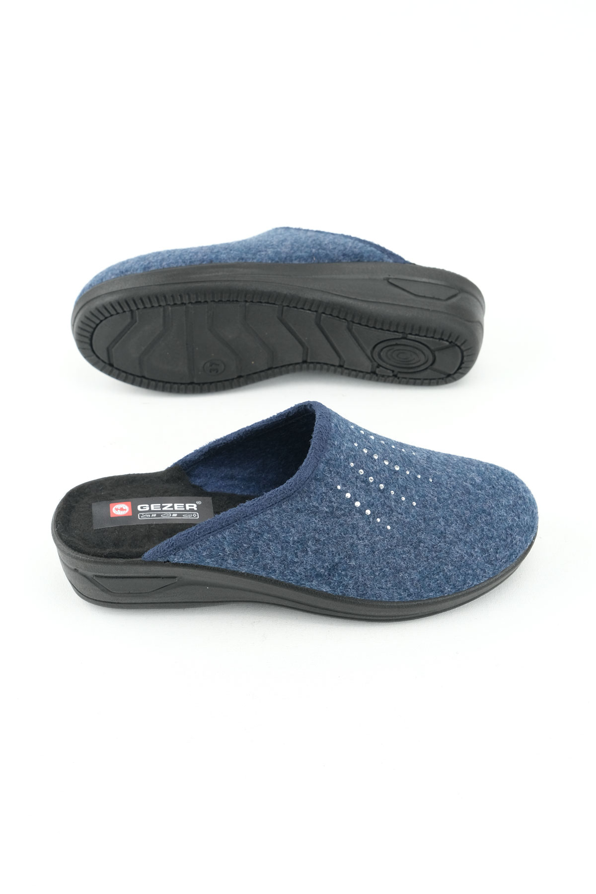 Kadın Kışlık Ev Bahçe Topuklu Terlik - Görsel 6