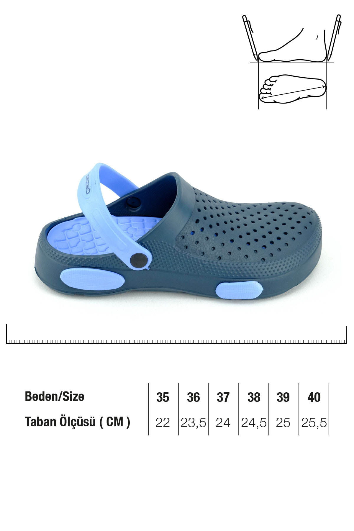 Yazlık Islak Zemin Sabo Kadın Terlik - Görsel 3