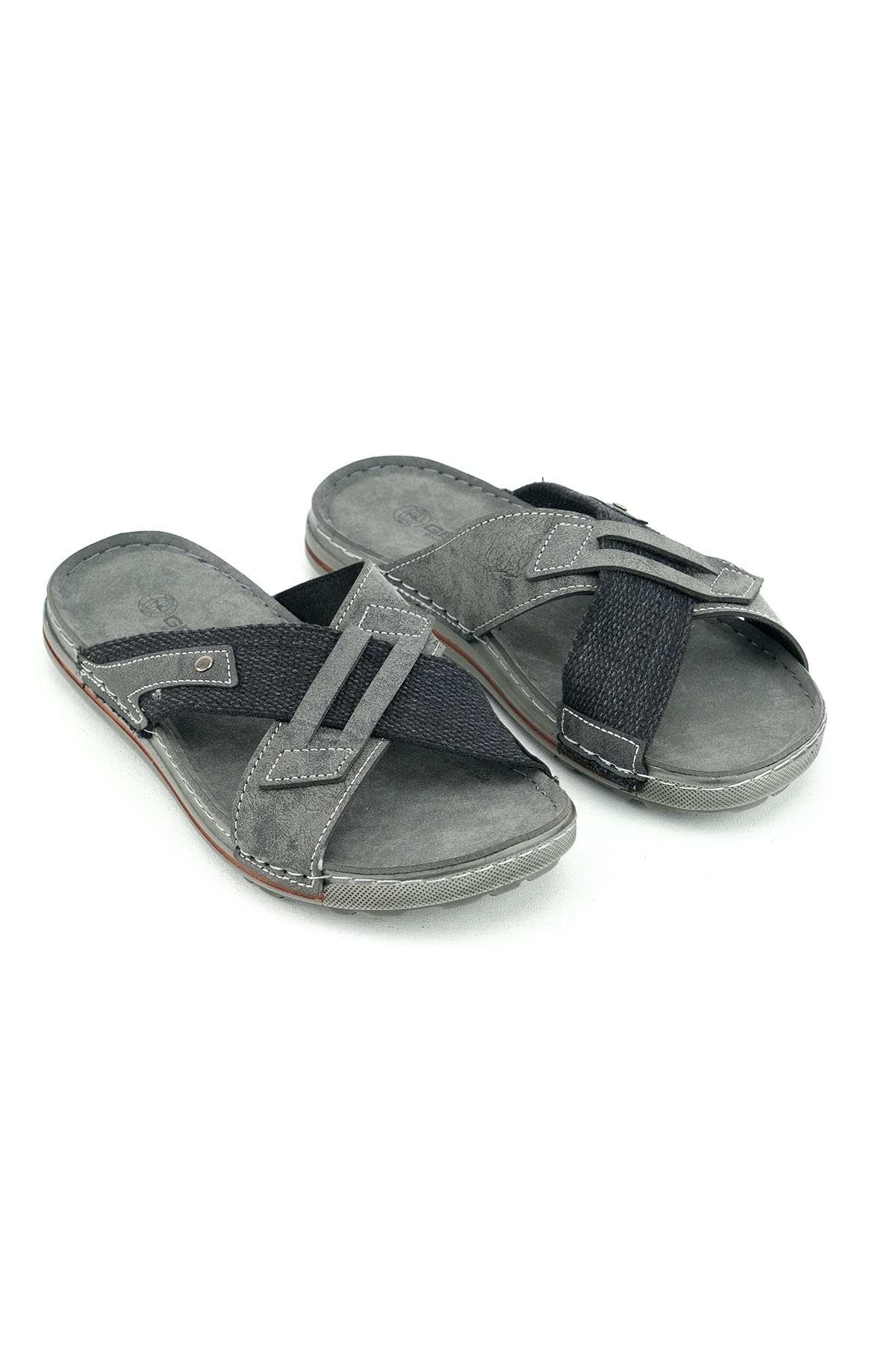 Yazlık Erkek Suni Deri Günlük Terlik - Görsel 4