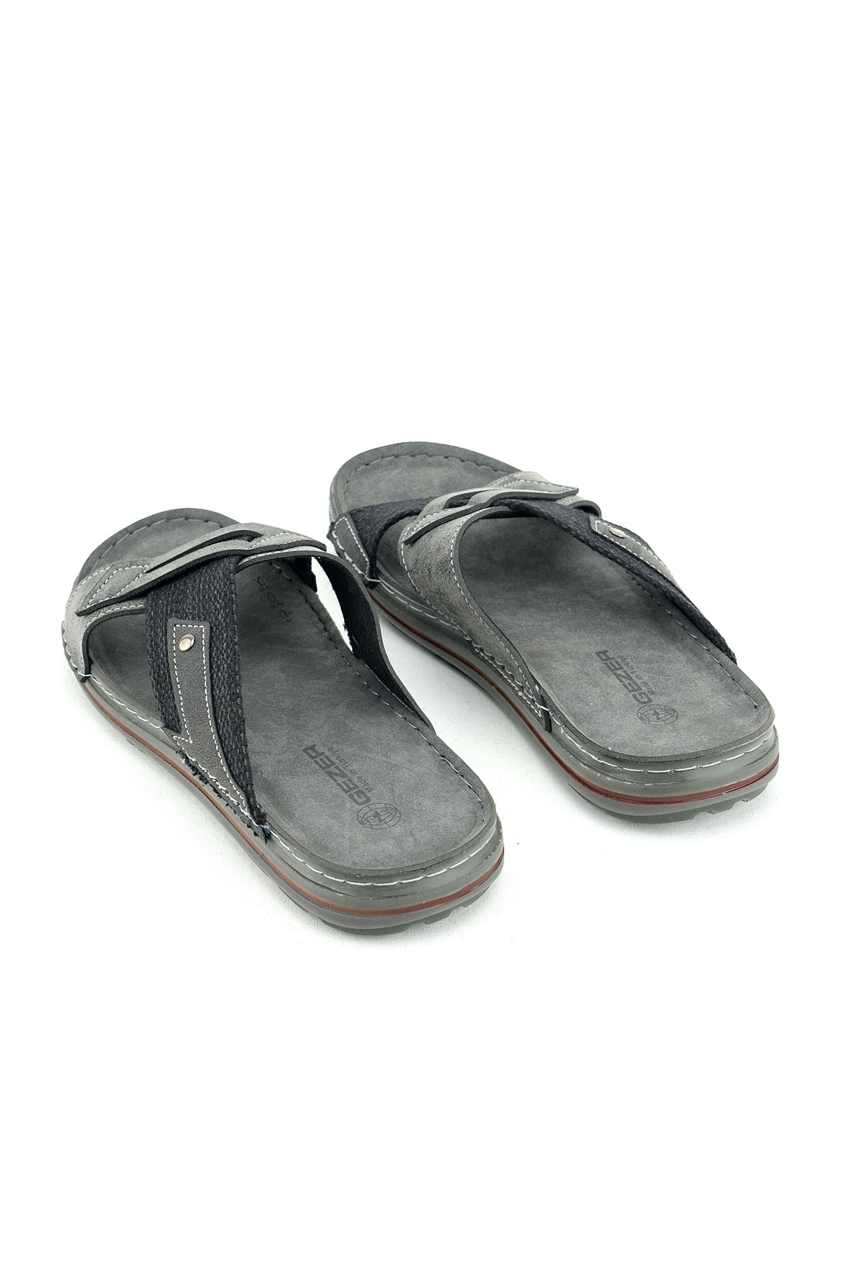 Yazlık Erkek Suni Deri Günlük Terlik - Görsel 5