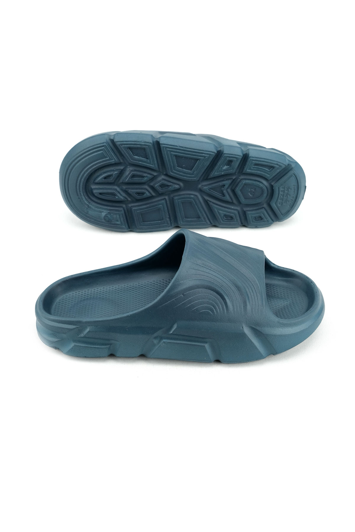Gezer Gezer Lacivert Yazlık Erkek Eva Banyo Bahçe Islak Zemine Uygun Terlik Sandalet & Terlik | Flo Lacivert - 6. görsel