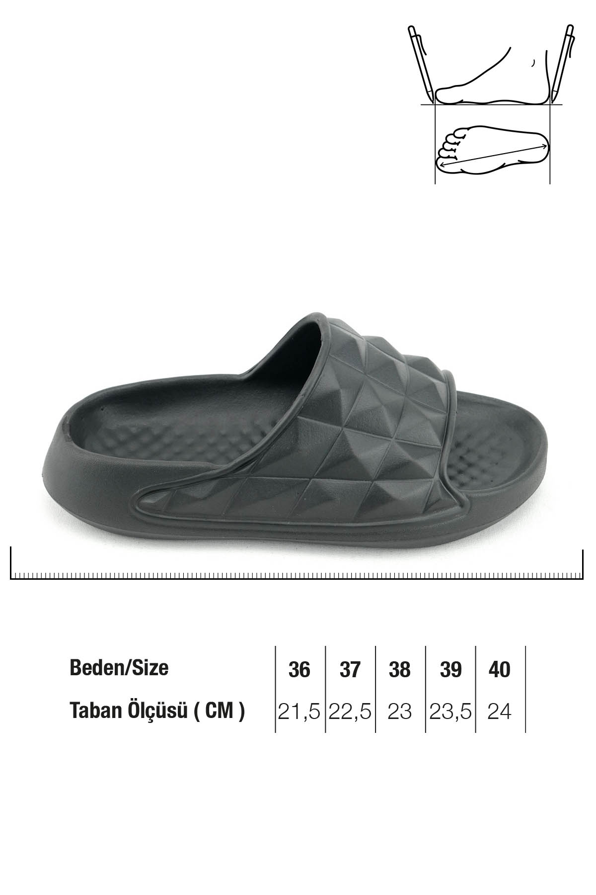 Kadın Yazlık Eva Banyo Bahçe Havuz Terlik - Görsel 3