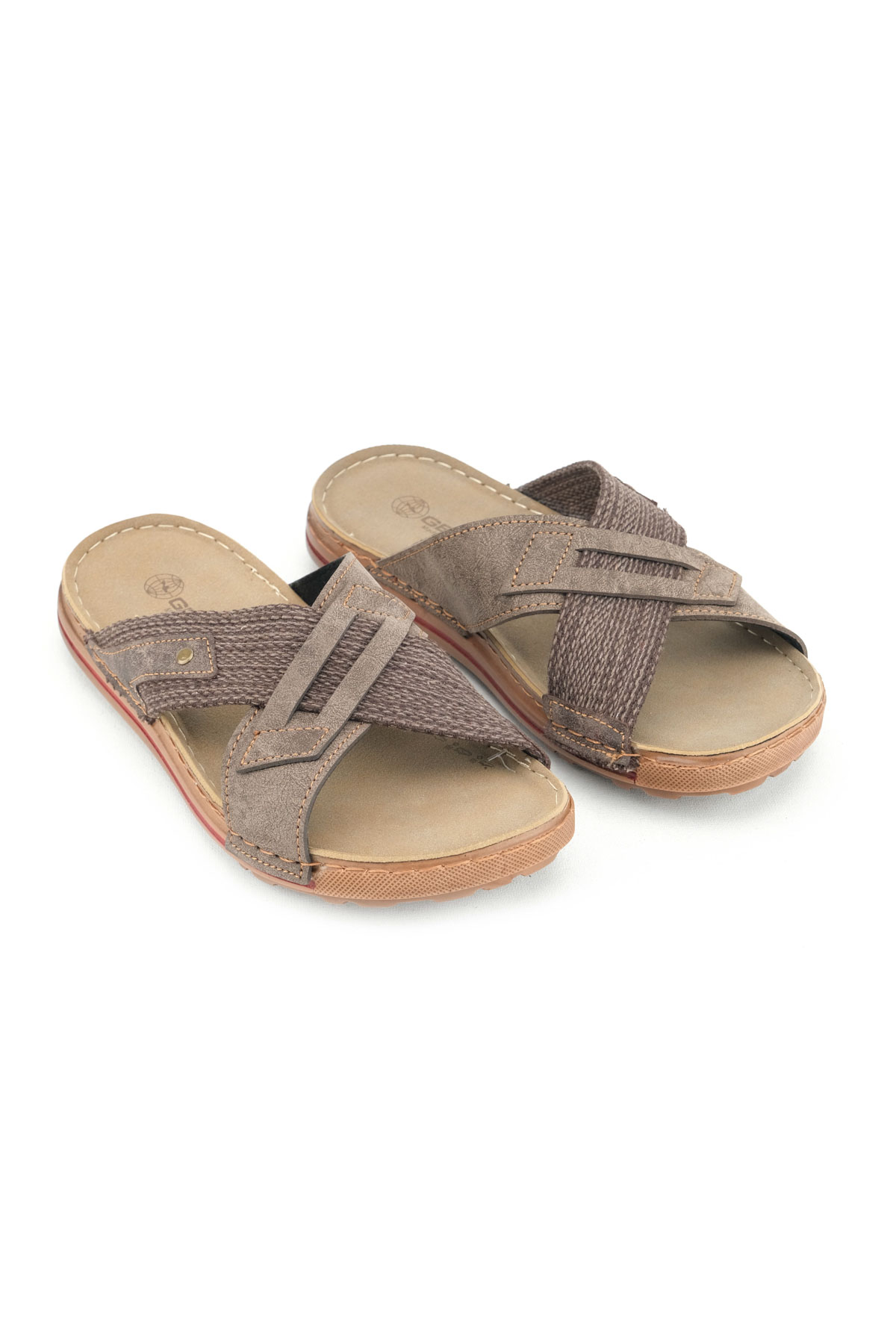 Yazlık Erkek Suni Deri Günlük Terlik - Görsel 4