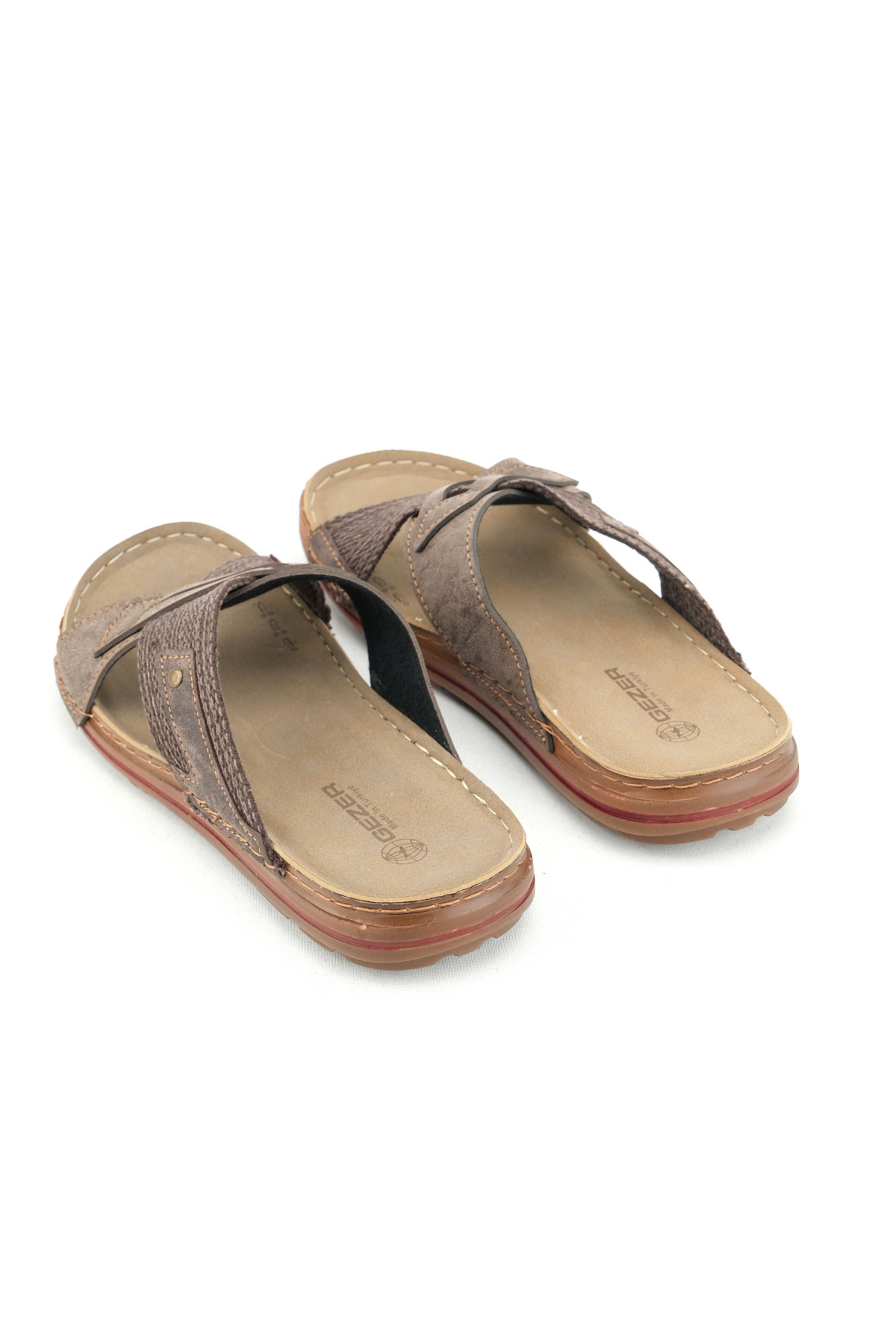 Yazlık Erkek Suni Deri Günlük Terlik - Görsel 5