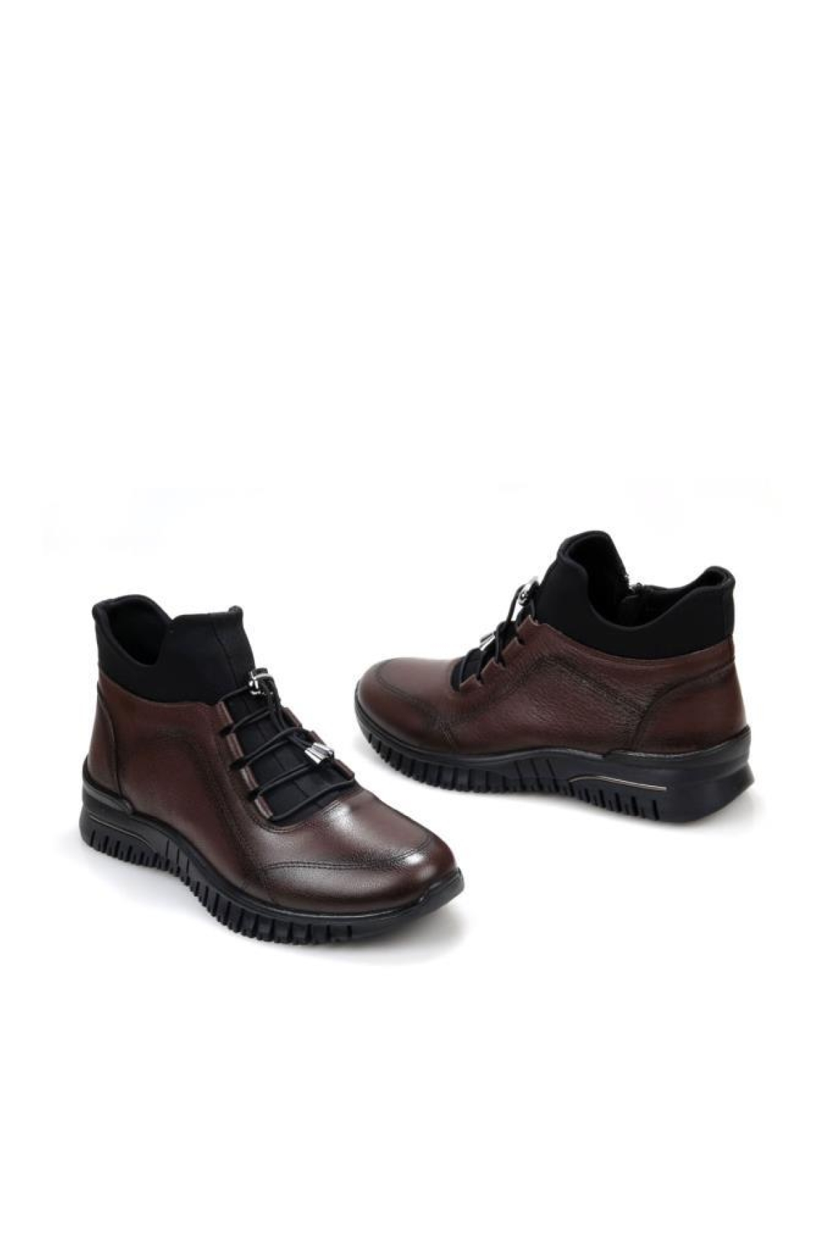2007 Ortopedik Kadın Günlük Hakiki Deri Bot - Görsel 6